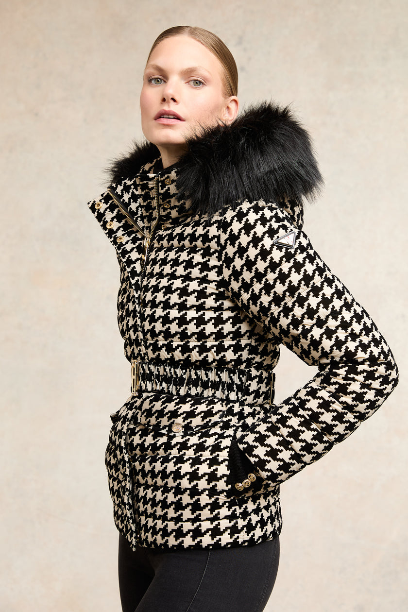 Moritz Jacket (Ecru Houndstooth)