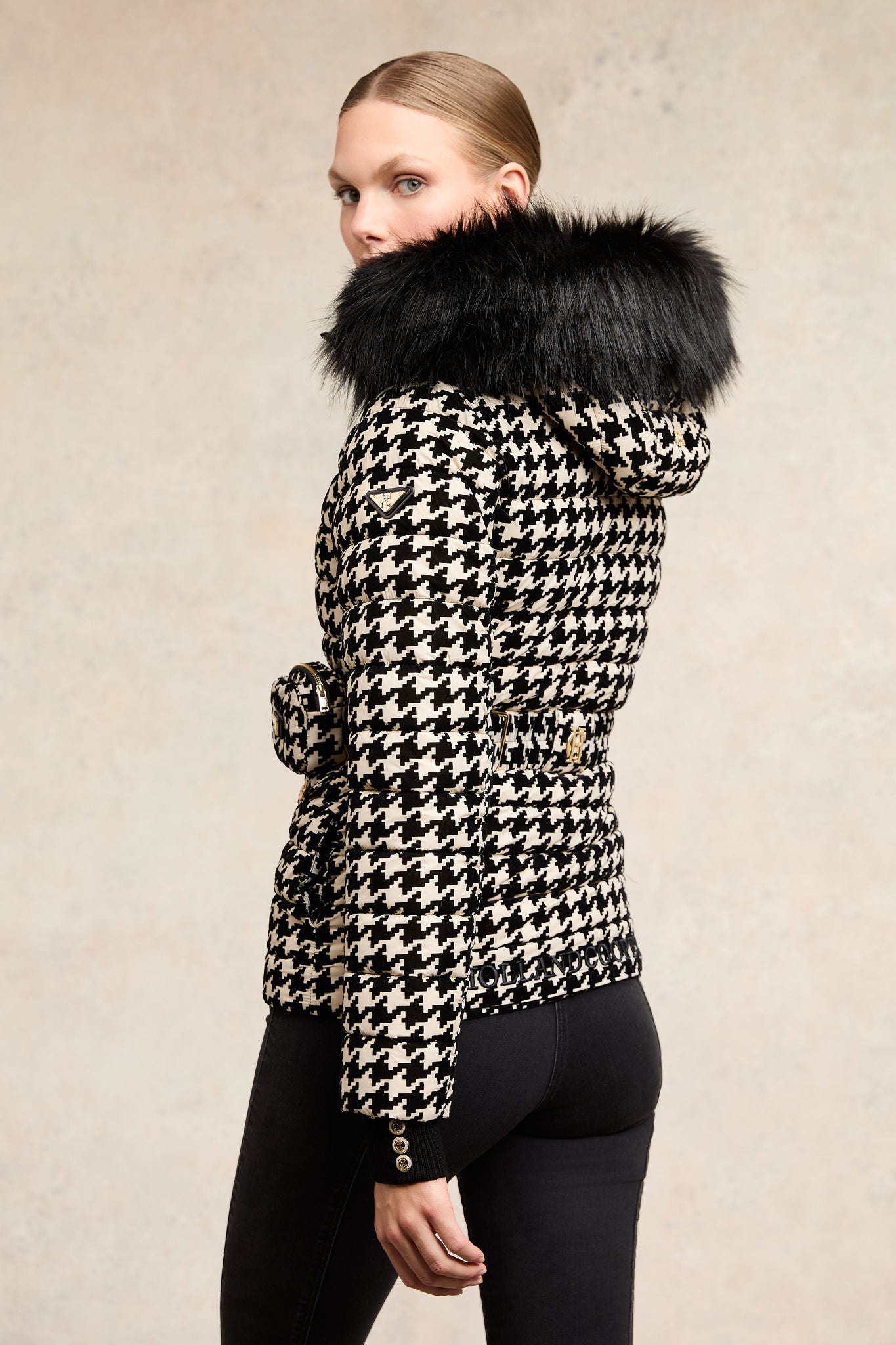 Moritz Jacket (Ecru Houndstooth)