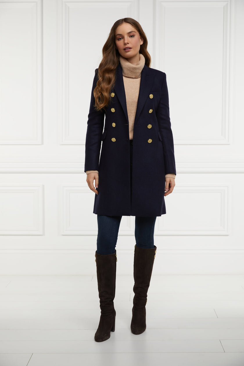 Knightsbridge Coat (Navy)