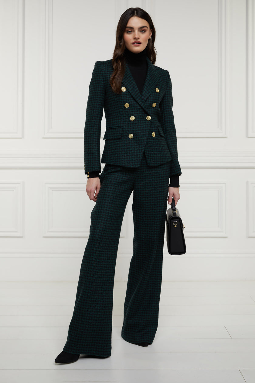 The Emerald Houndstooth Suit