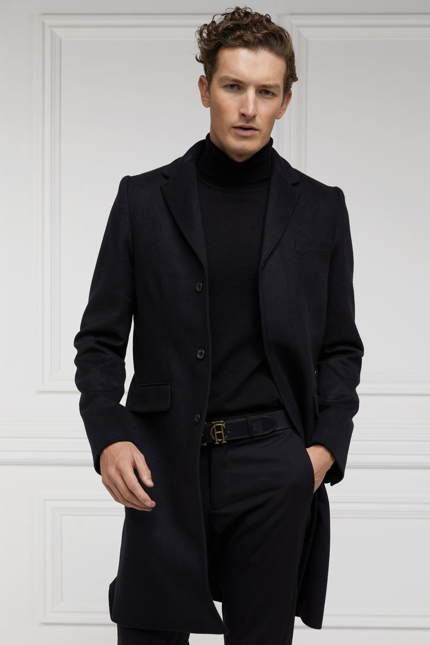 The Cheltenham Coat (Soft Black)