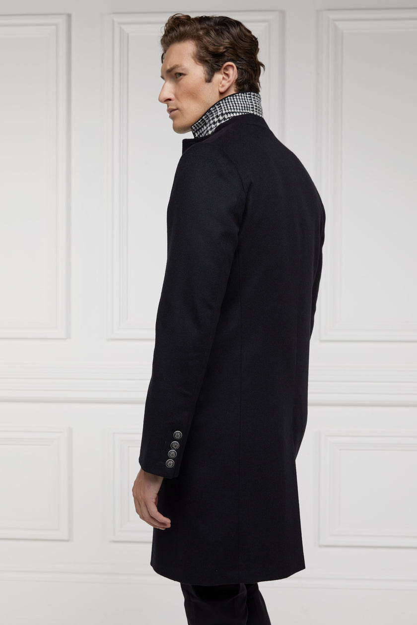 The Cheltenham Coat (Soft Black)