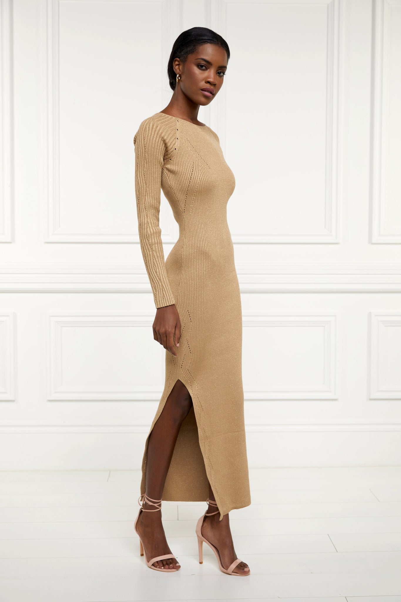 Jessica Maxi Dress (Gold)