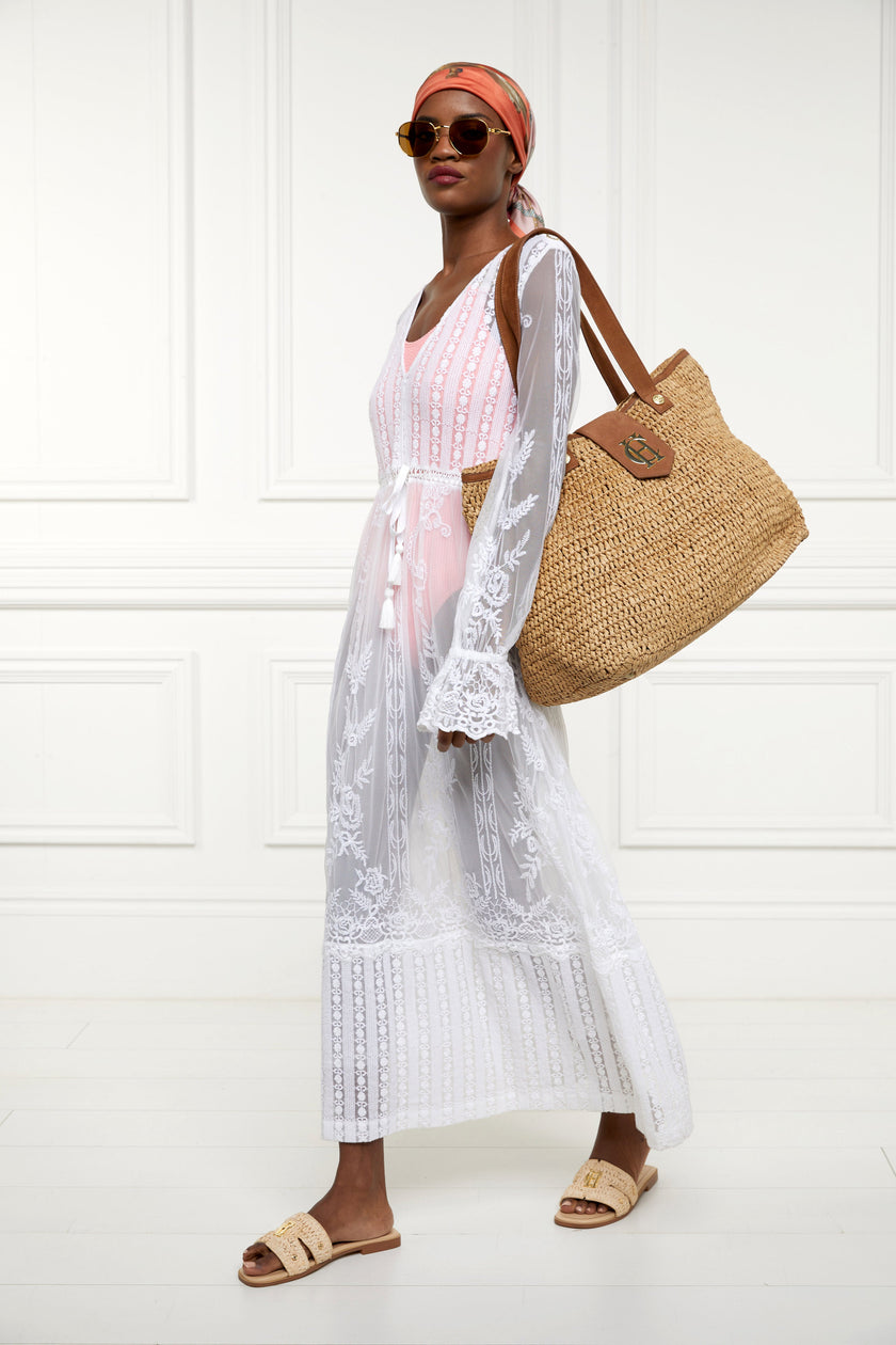 Mika Beach Dress (White)