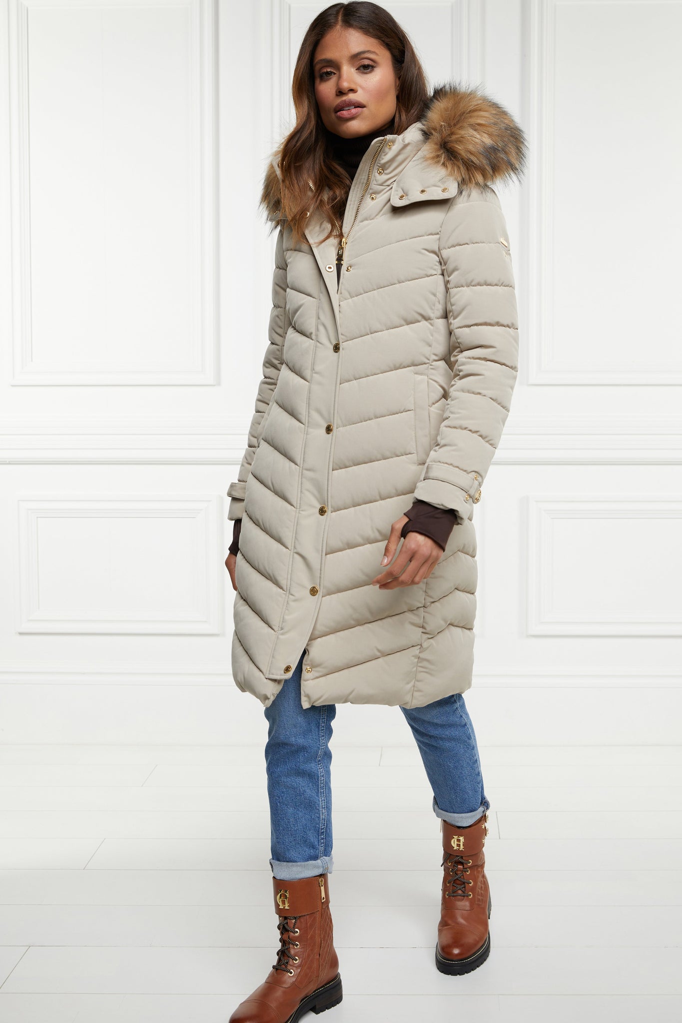 Chamonix Coat (Stone)