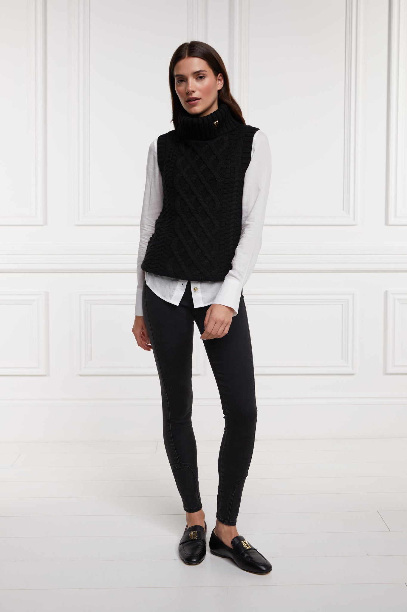 Sleeveless Knit (Black)