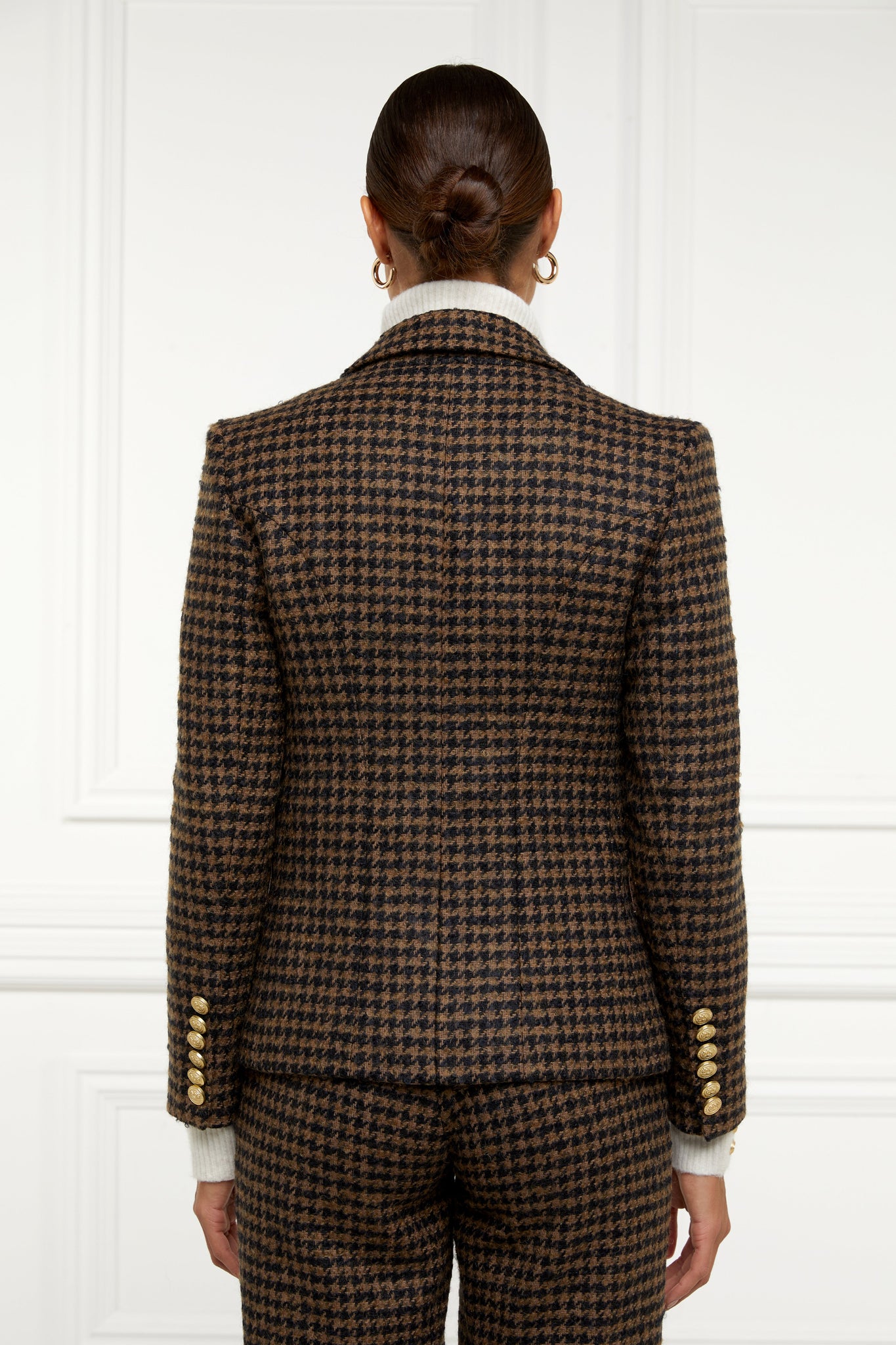 Knightsbridge Blazer (Chocolate Houndstooth)