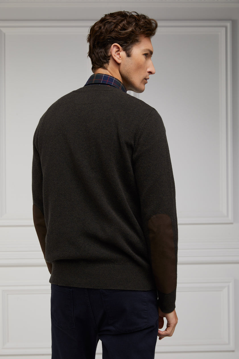 Country Crew Neck Knit (Moss)