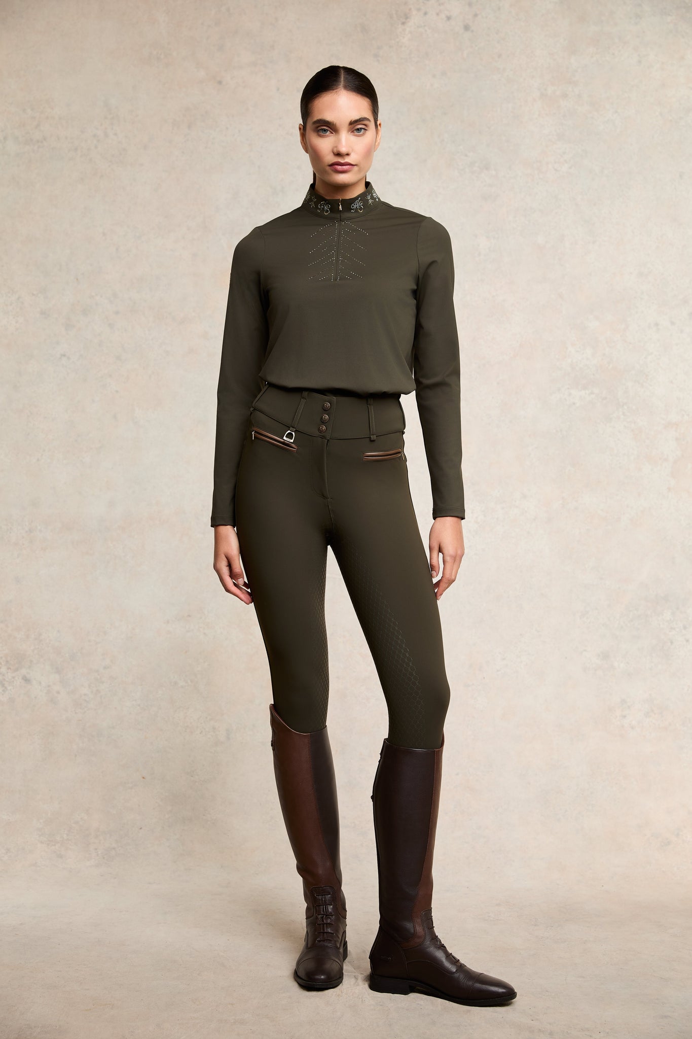 Crystal Base Layer (Dark Olive)