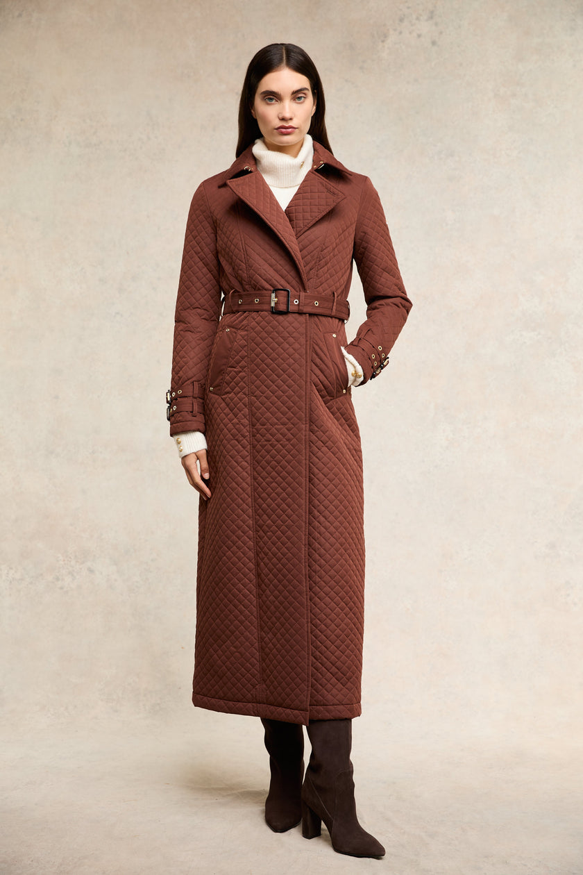 Leyburn Coat (Dark Amber)