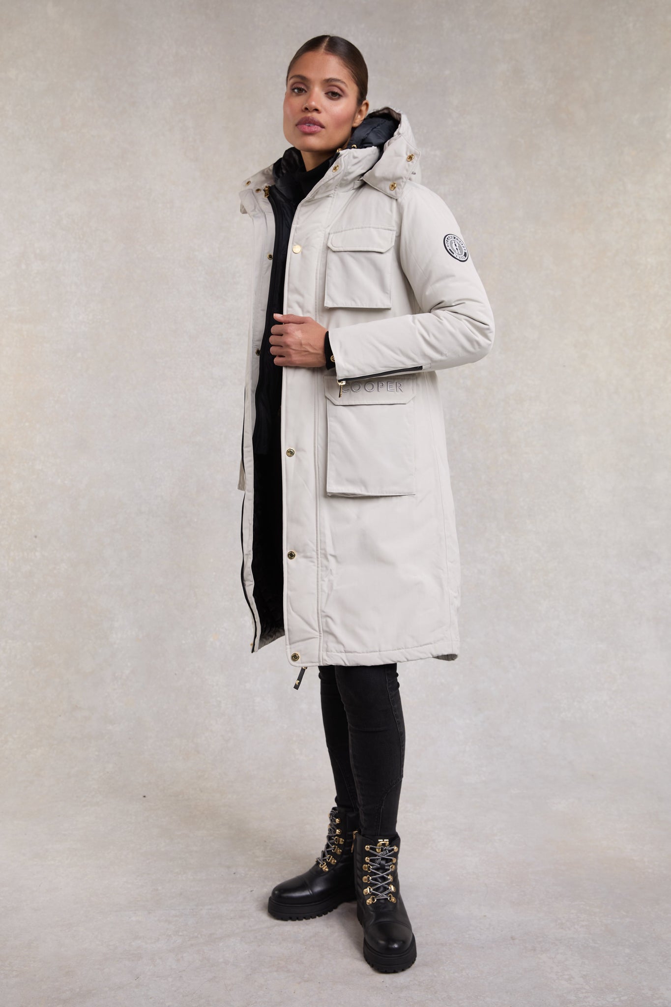 Ultimate Down Expedition Coat (Stone)