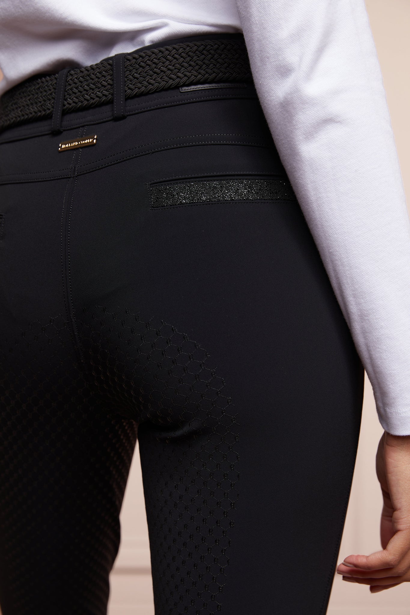 Premium Mid Rise Breeches (Black)