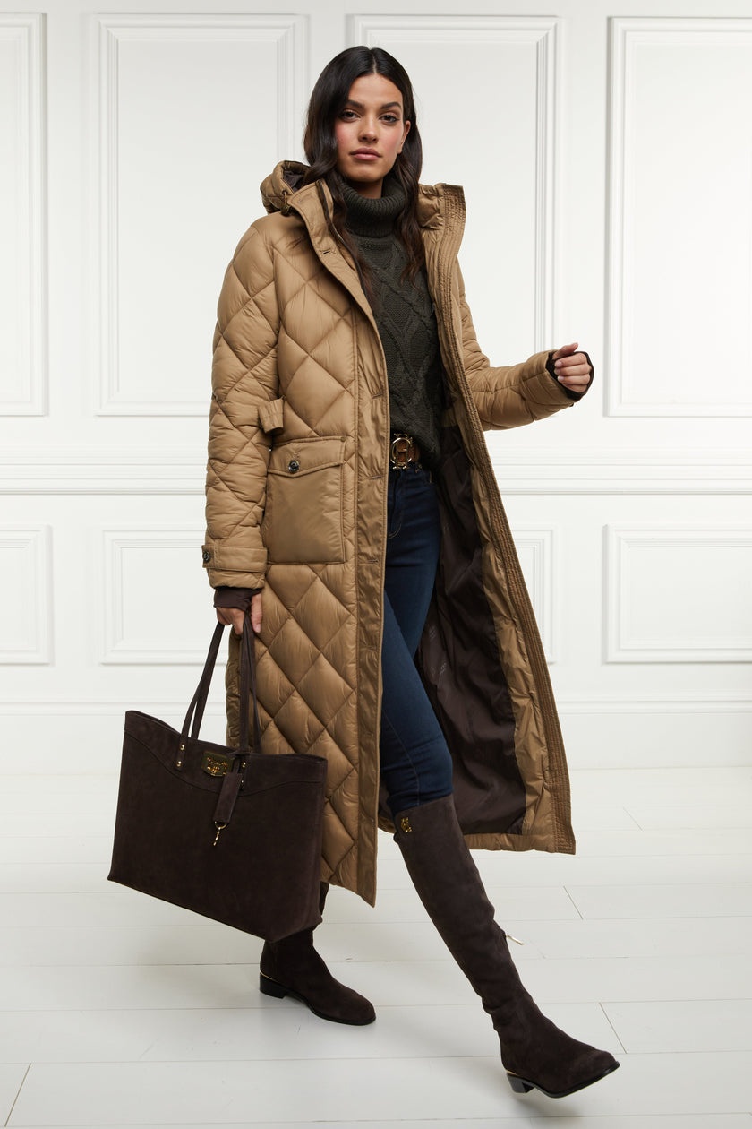 Farnham Longline Coat (Sand)