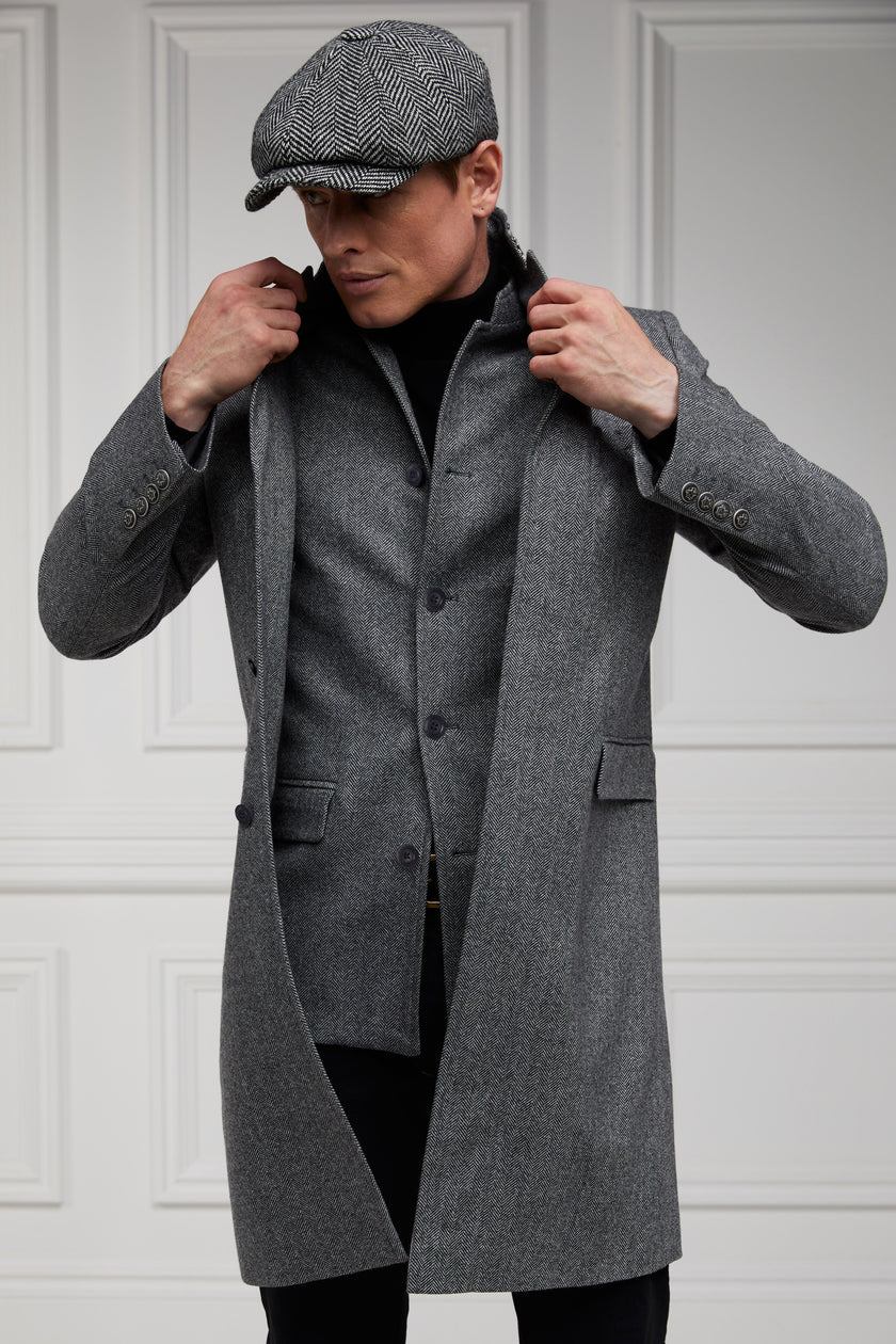 Nehru Gilet (Mono Herringbone)