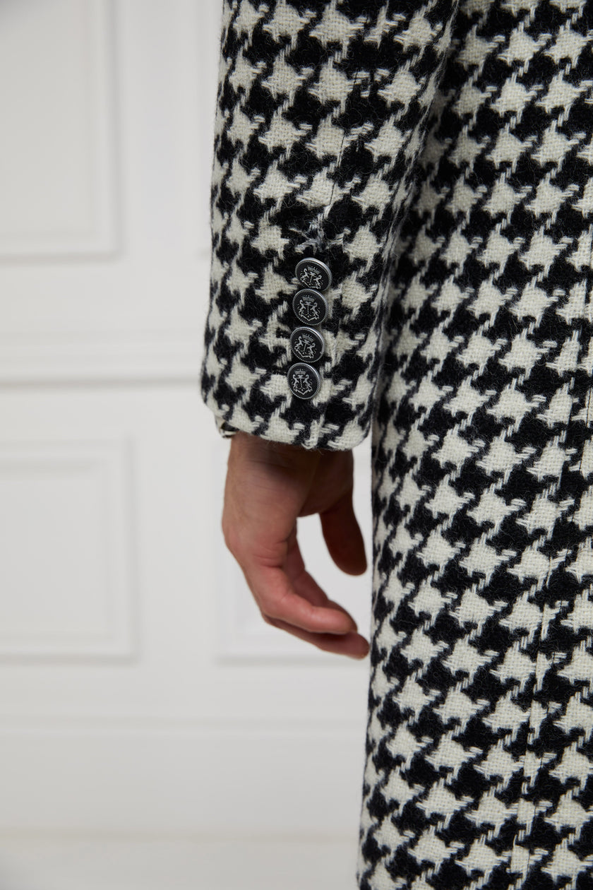 The Cheltenham Coat (Large Scale Houndstooth)