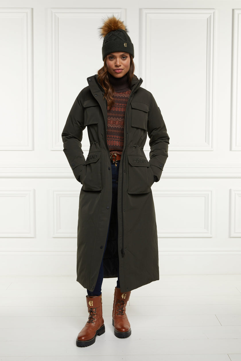 Expedition Longline Coat (Dark Olive)