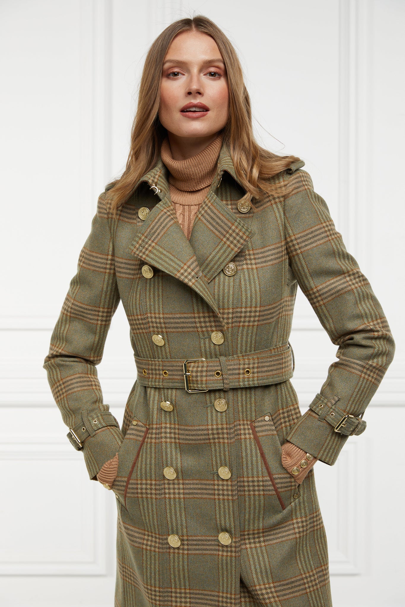 Marlborough Trench Coat (Leveret)