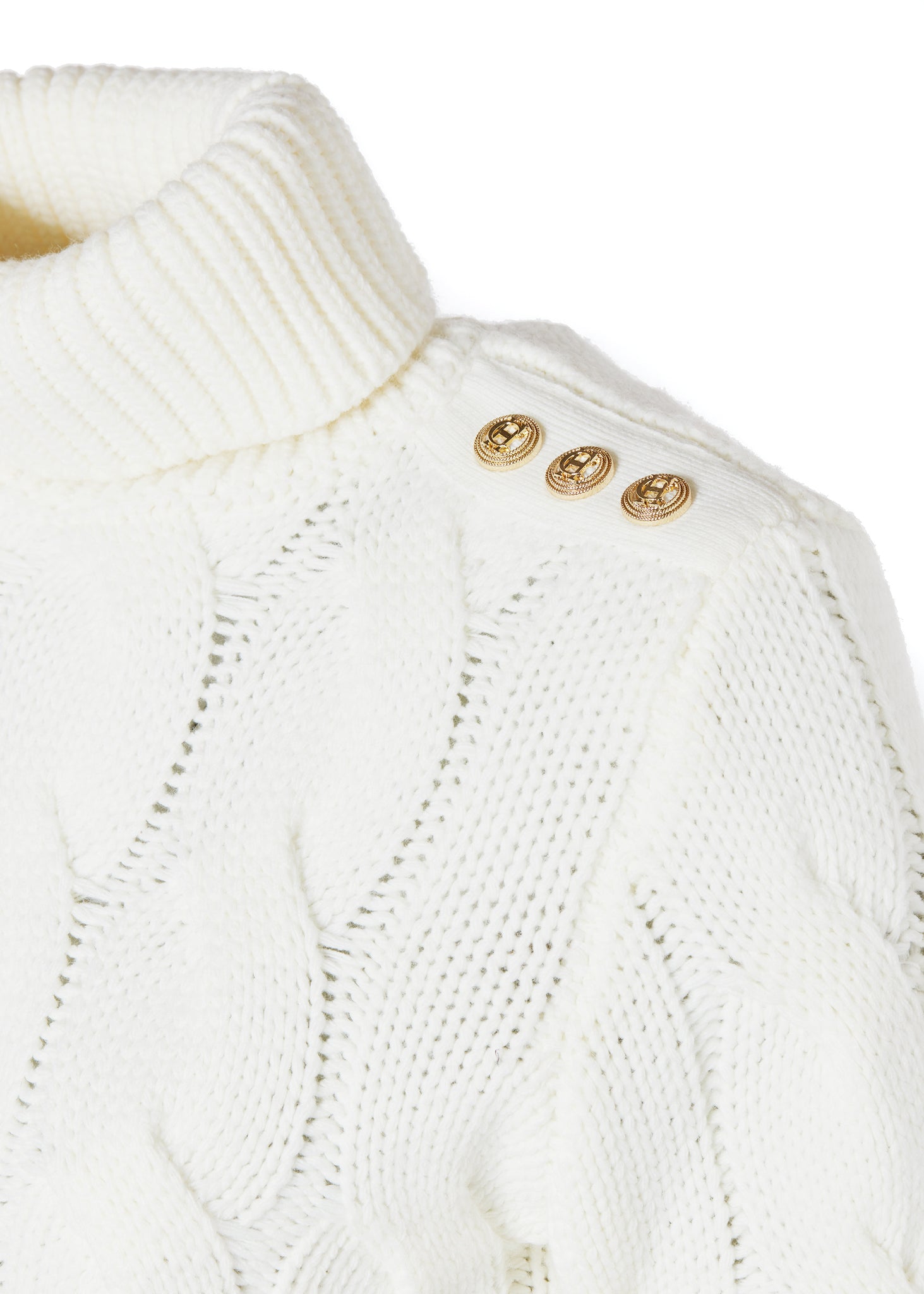 Lucia Roll Neck Knit (Natural)