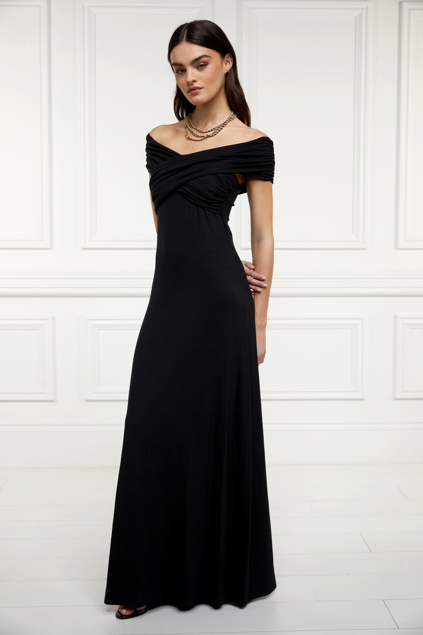 Alexandra Maxi Dress (Black)