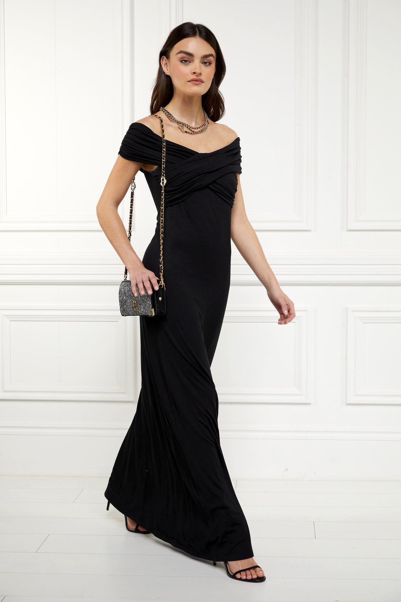 Alexandra Maxi Dress (Black)