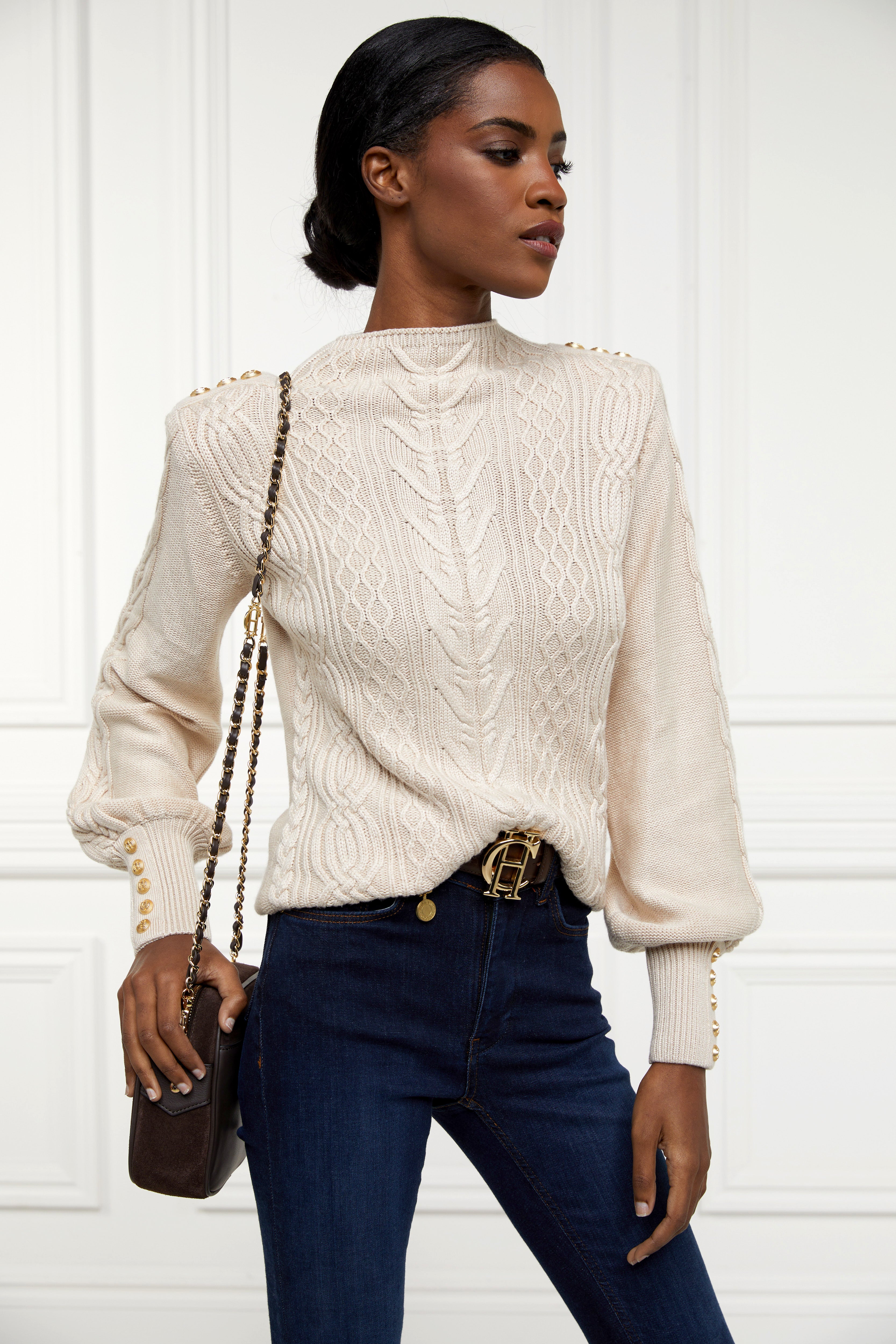 Rachel Knit (Oatmeal) – Holland Cooper US
