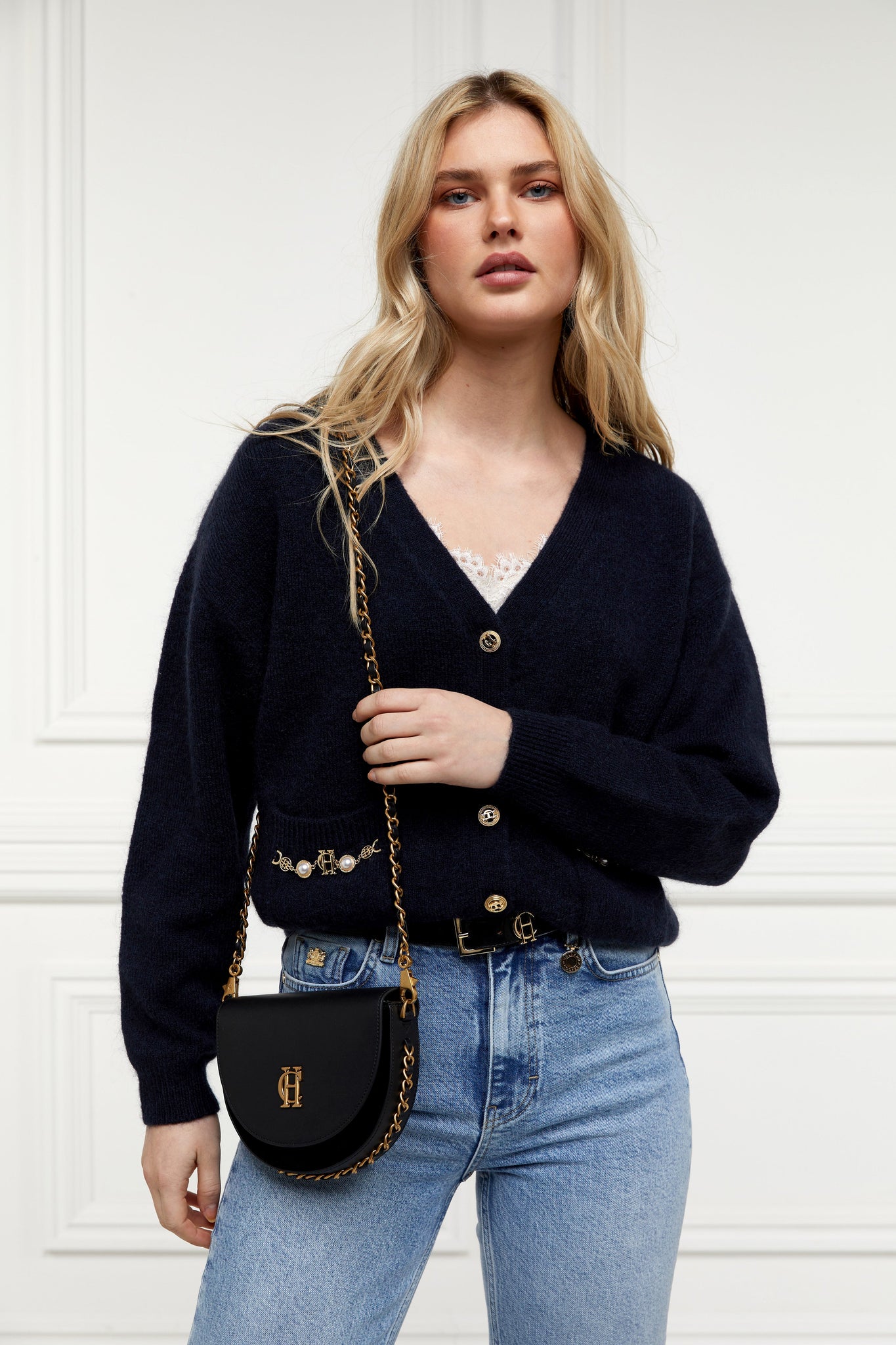 Mila Cardigan (Ink Navy)