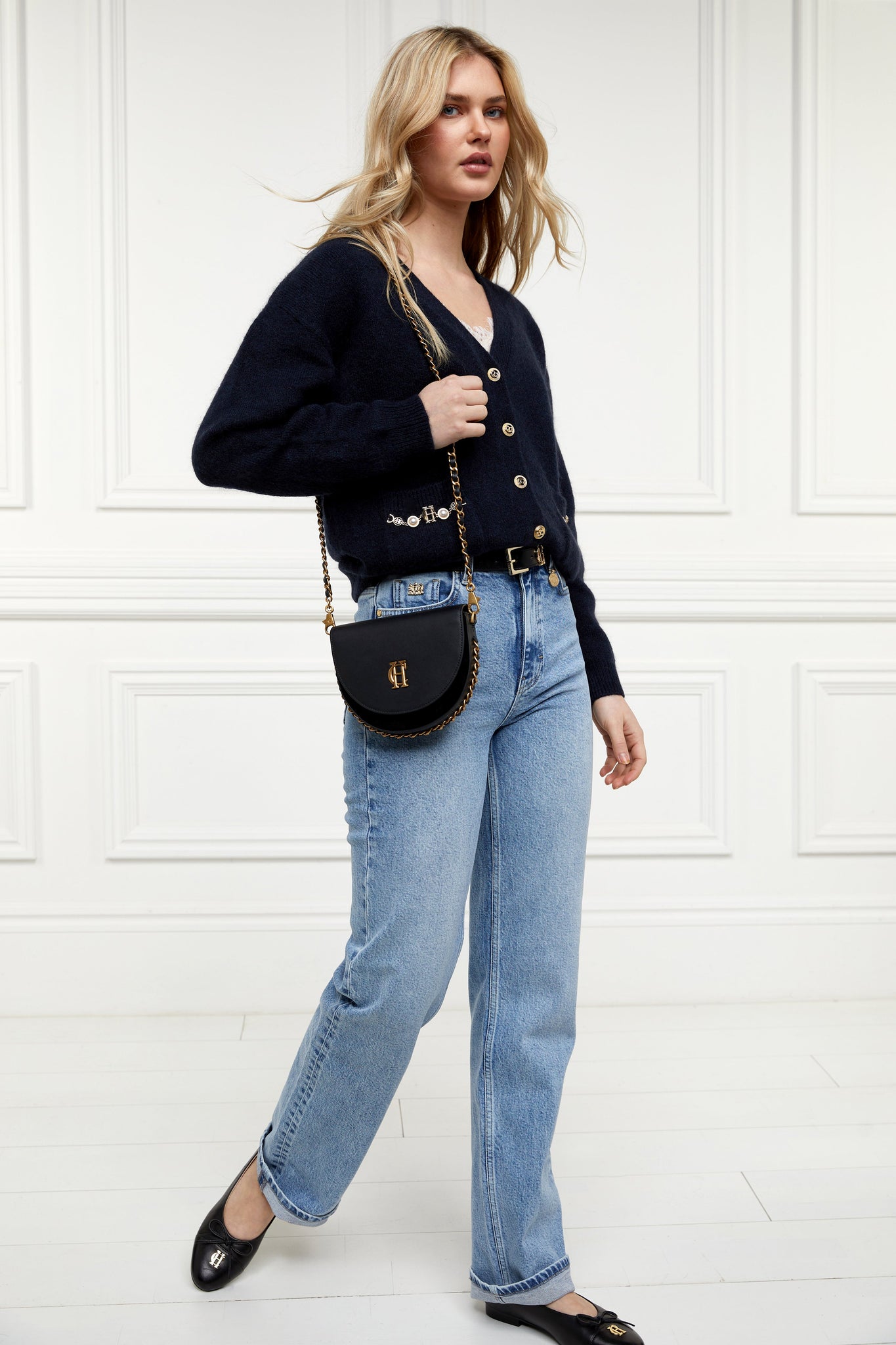 Mila Cardigan (Ink Navy)