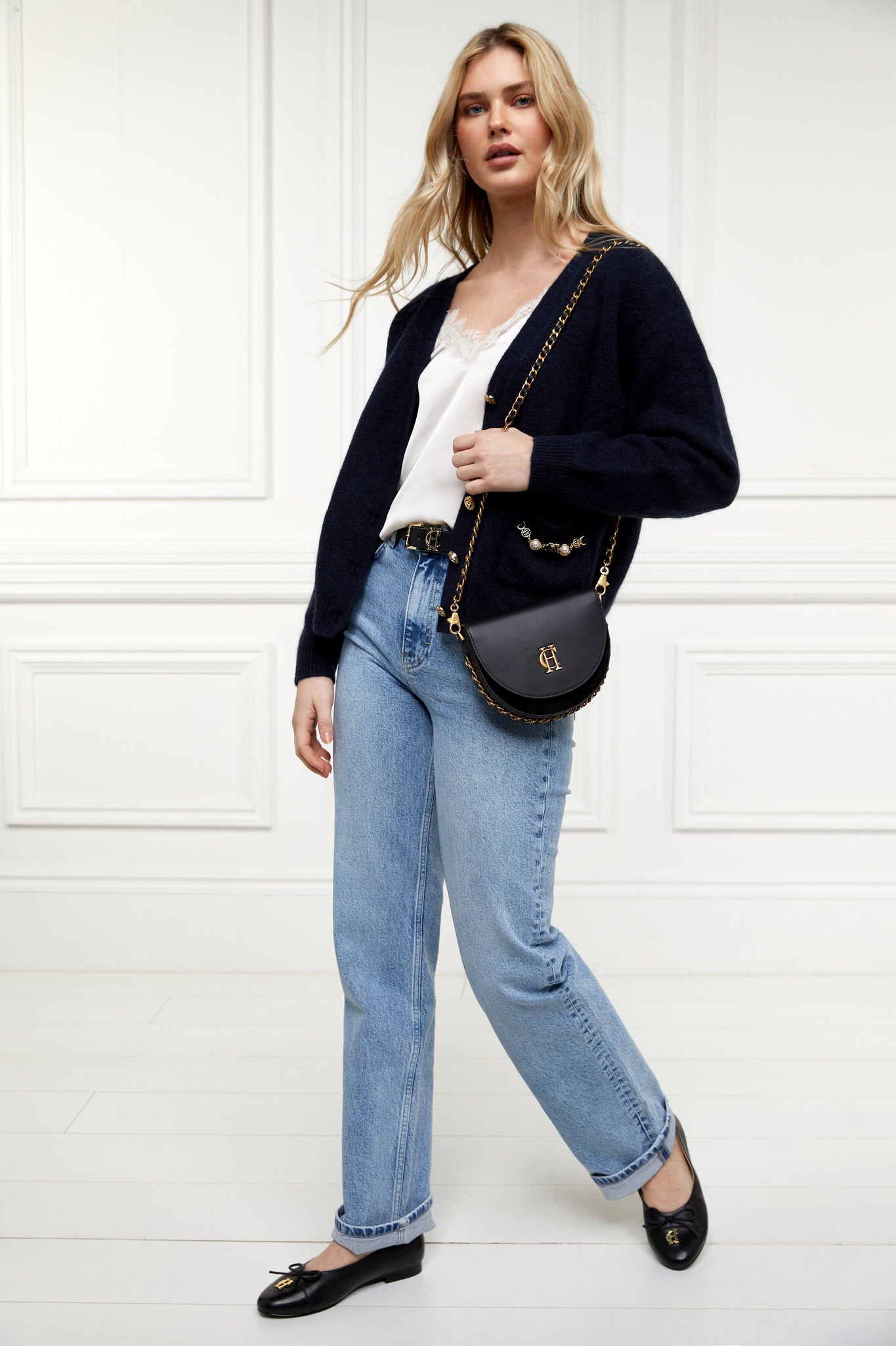 Mila Cardigan (Ink Navy)