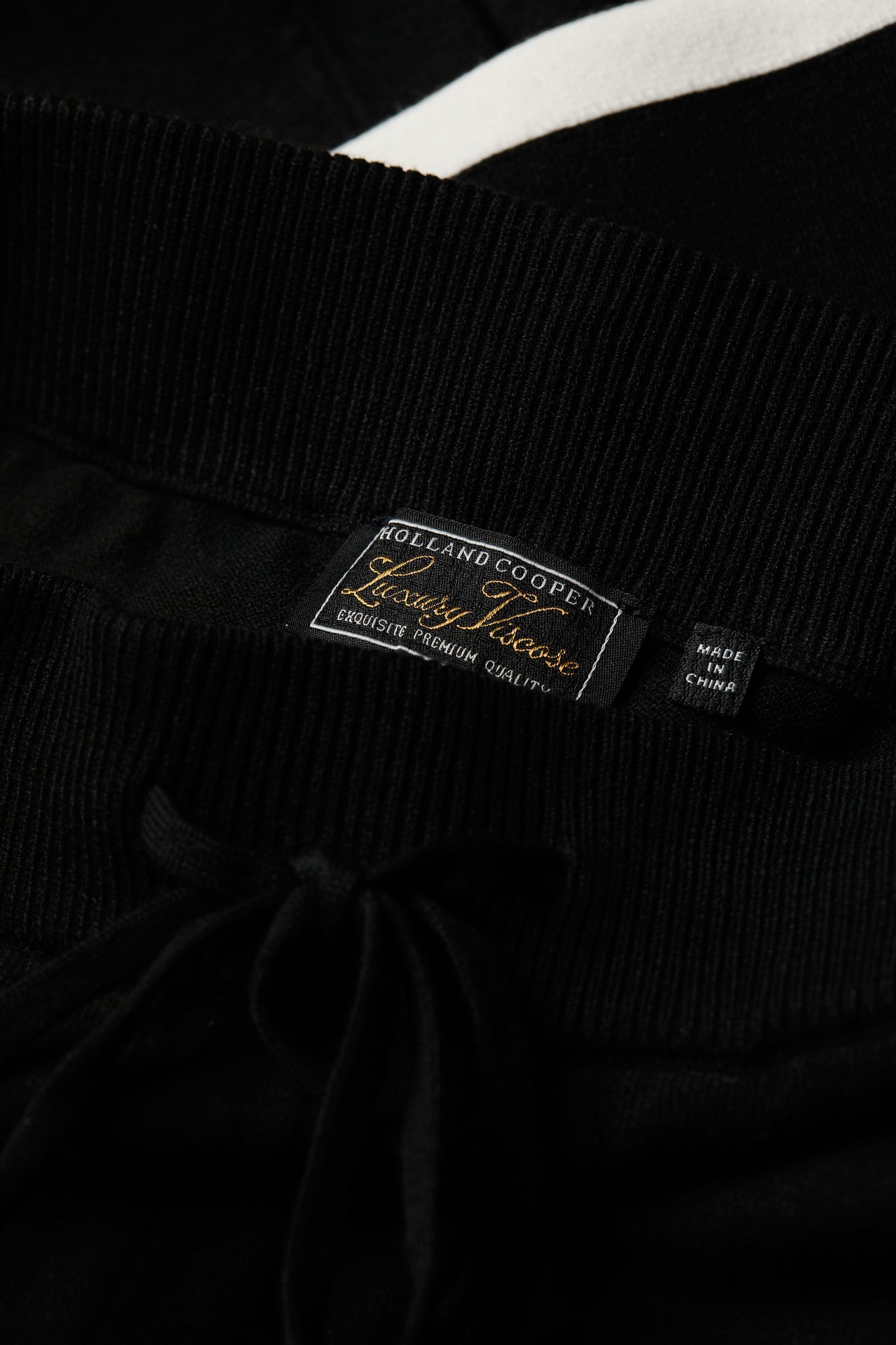 Macy Knitted Joggers (Black)