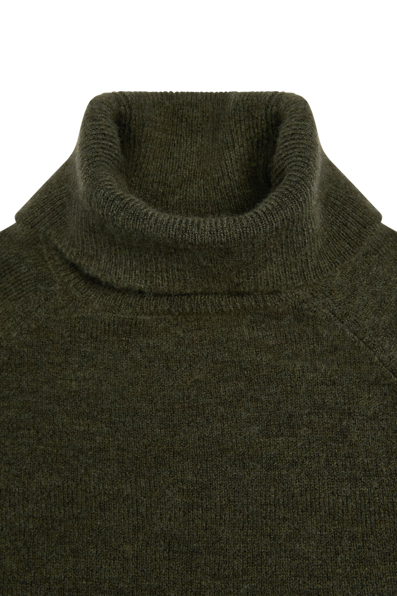 Maisie Roll Neck Knit (Forest Green)