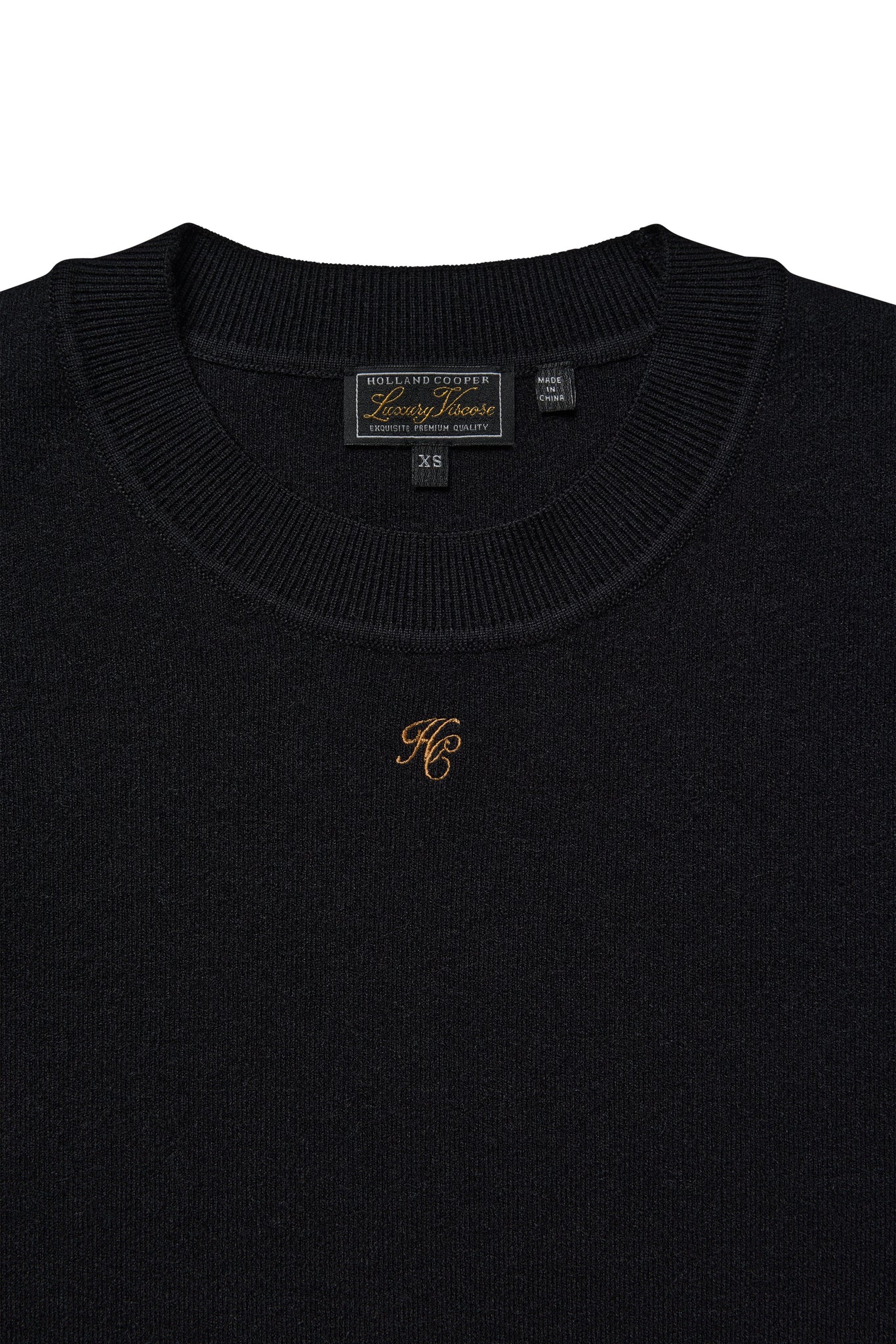 Maria Crew Neck Knit (Black)