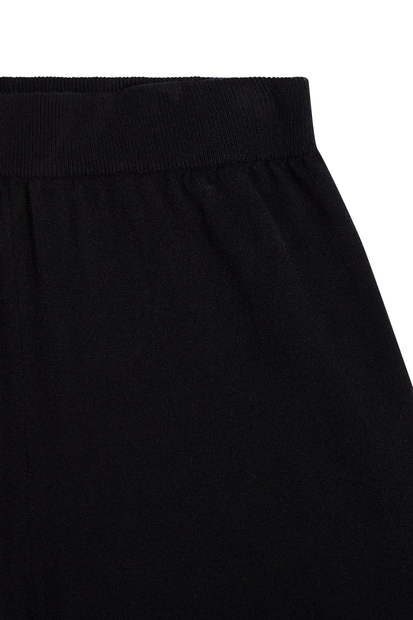 Maria Knitted Wide Leg Pant (Black)