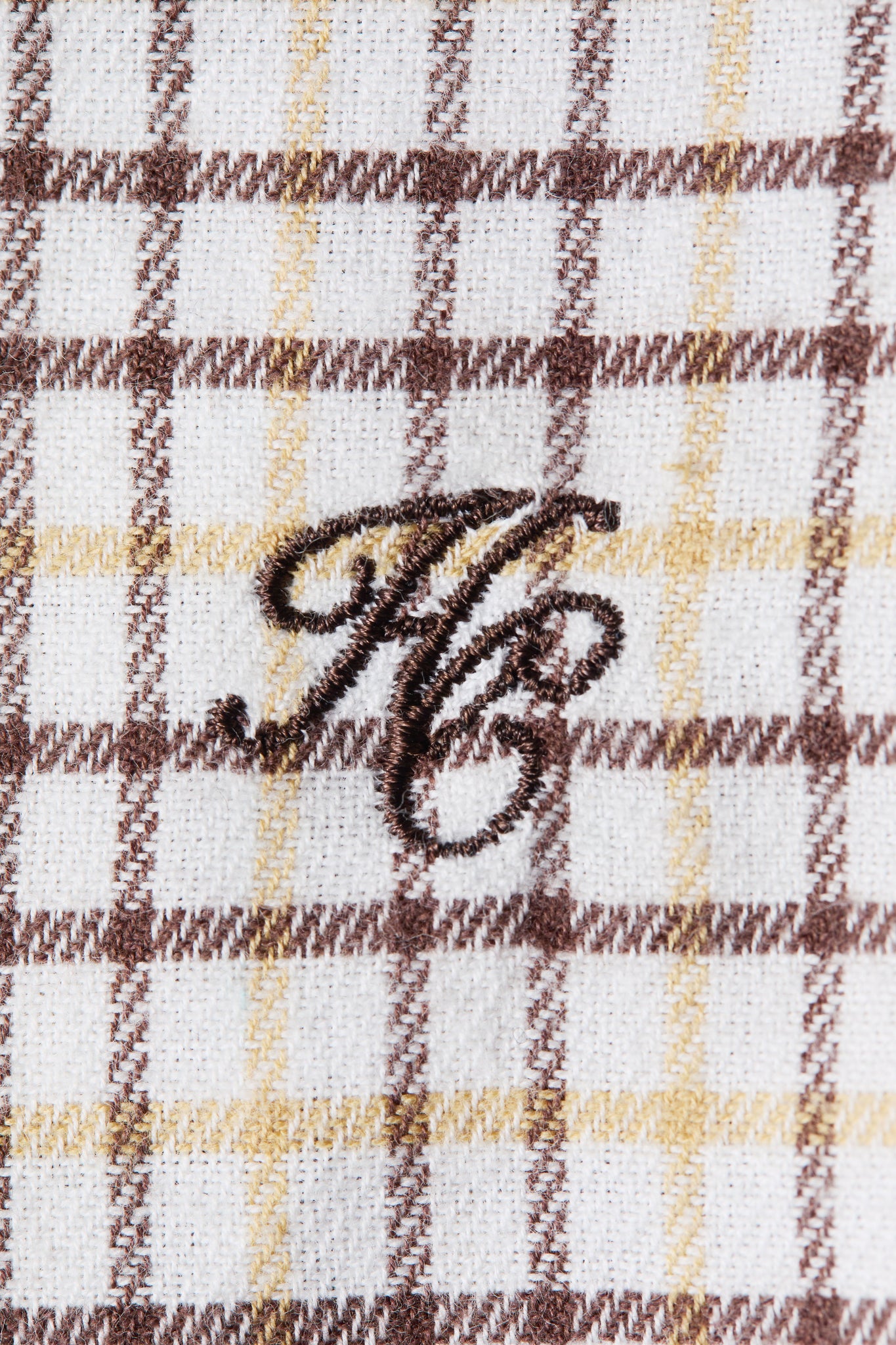 Classic Button Down Shirt (Cheltenham Camel Check)