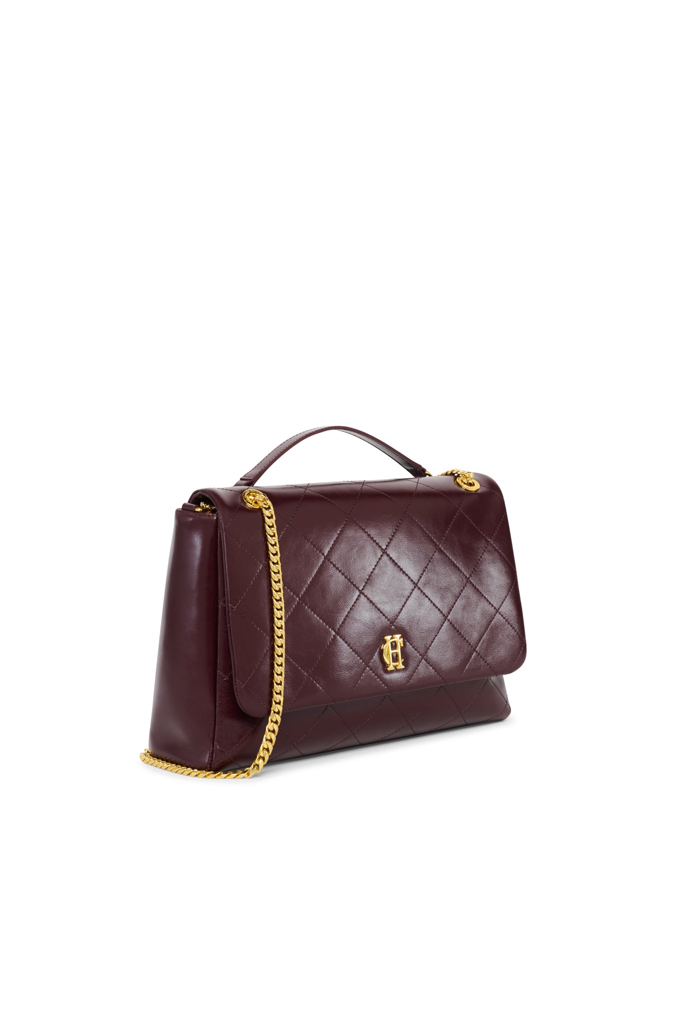 Milan Shoulder Bag (Oxblood)