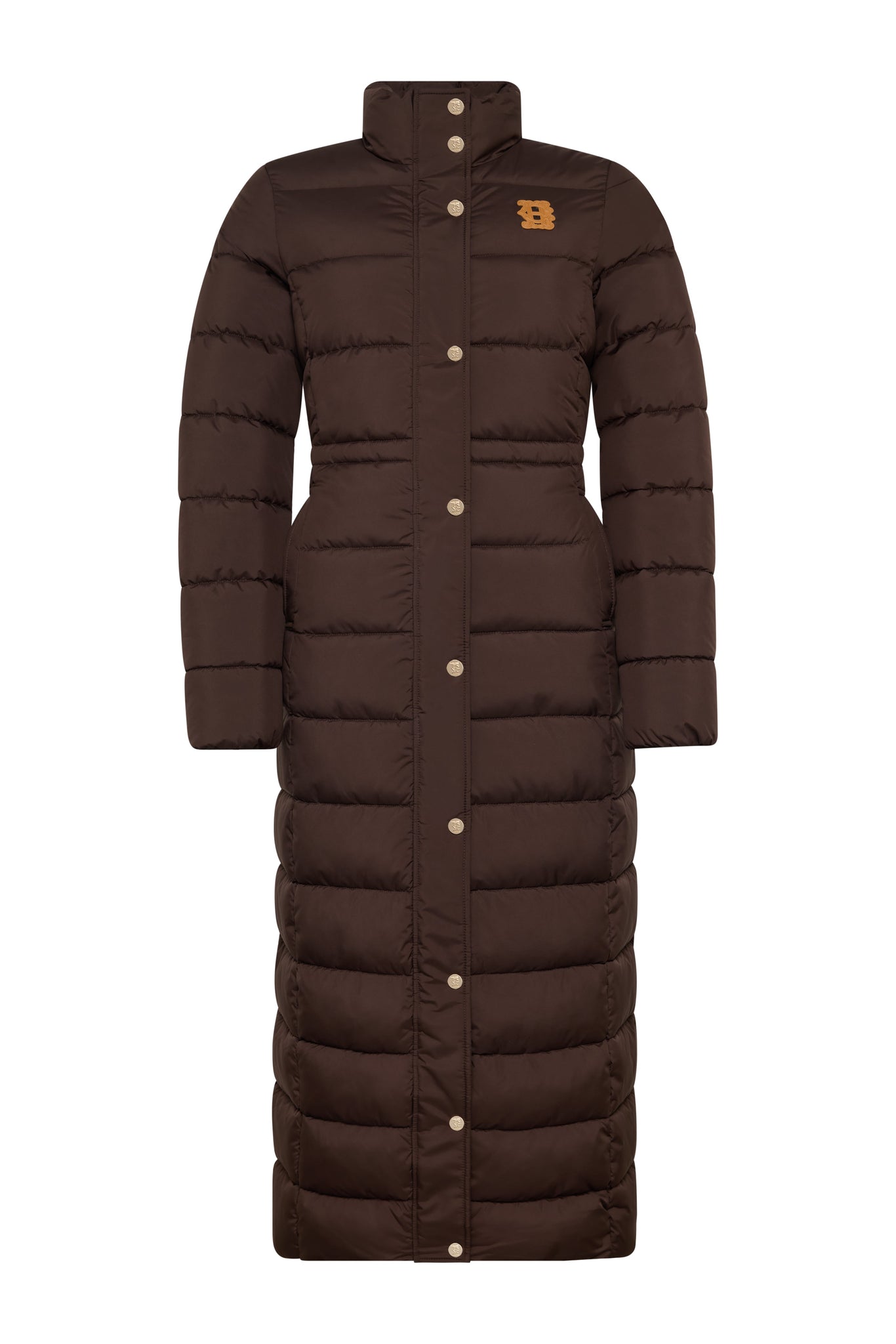 Milton Longline Coat (Chocolate)