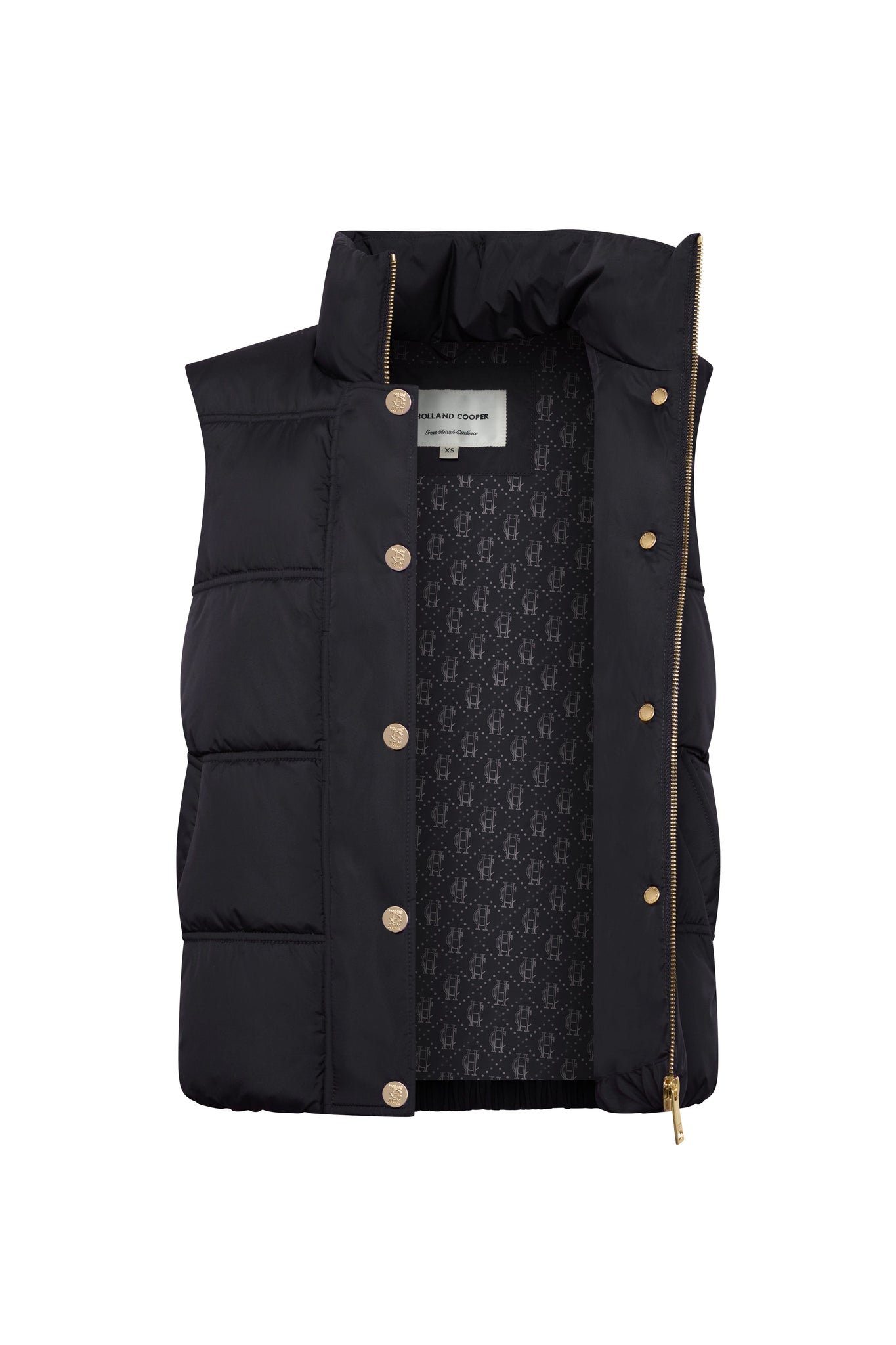 Milton Padded Gilet (Black)
