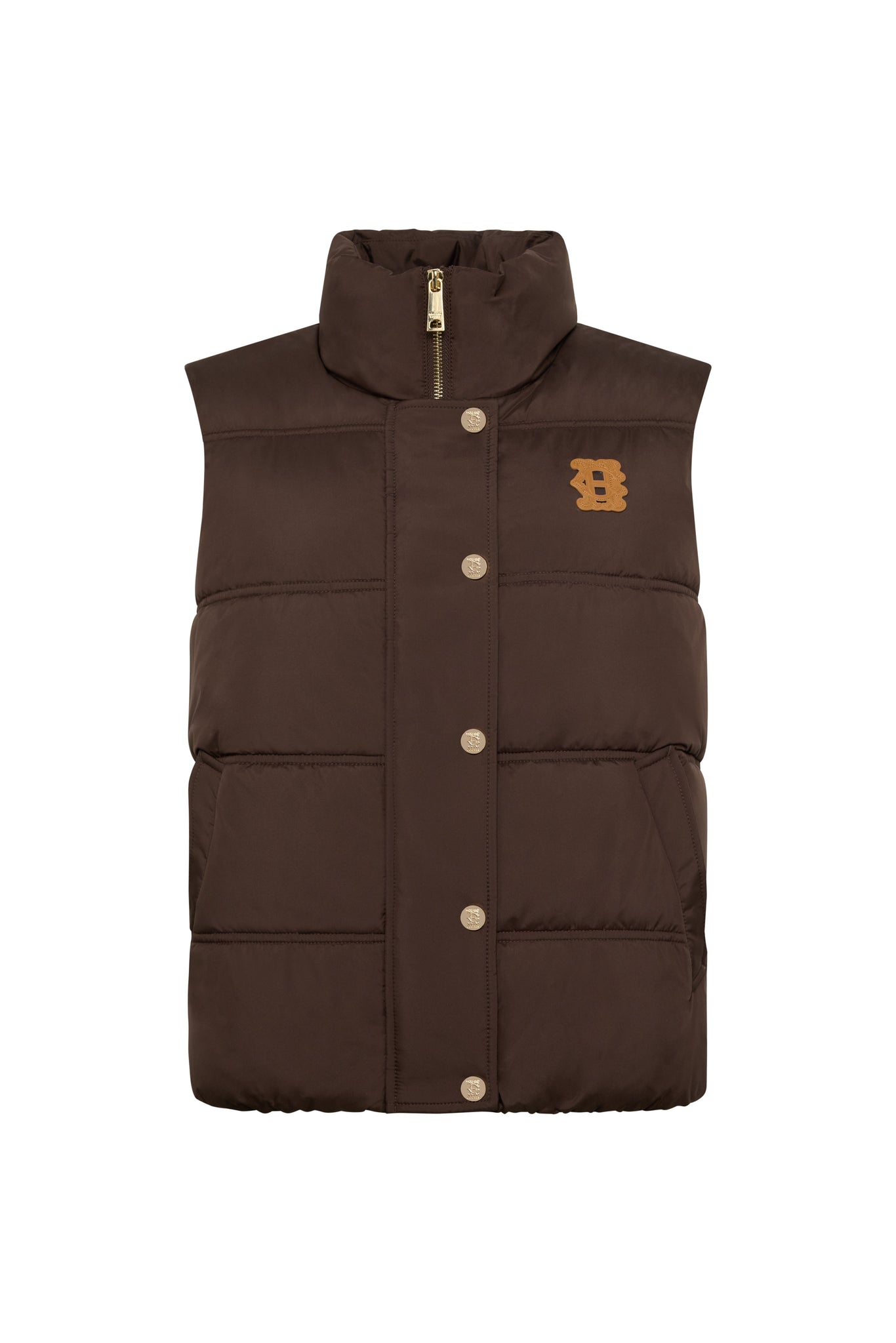 Milton Padded Gilet (Chocolate)