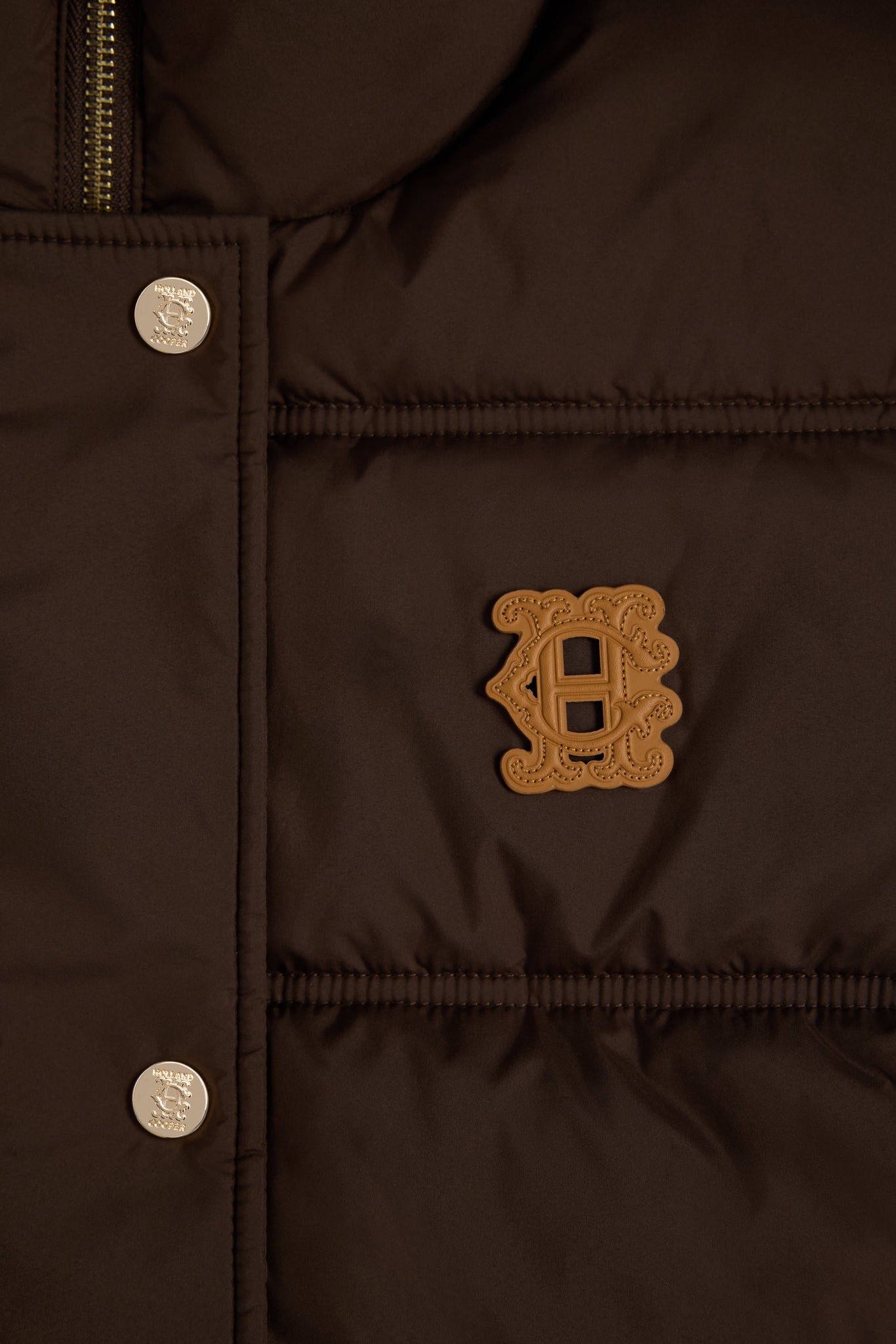 Milton Padded Jacket (Chocolate)