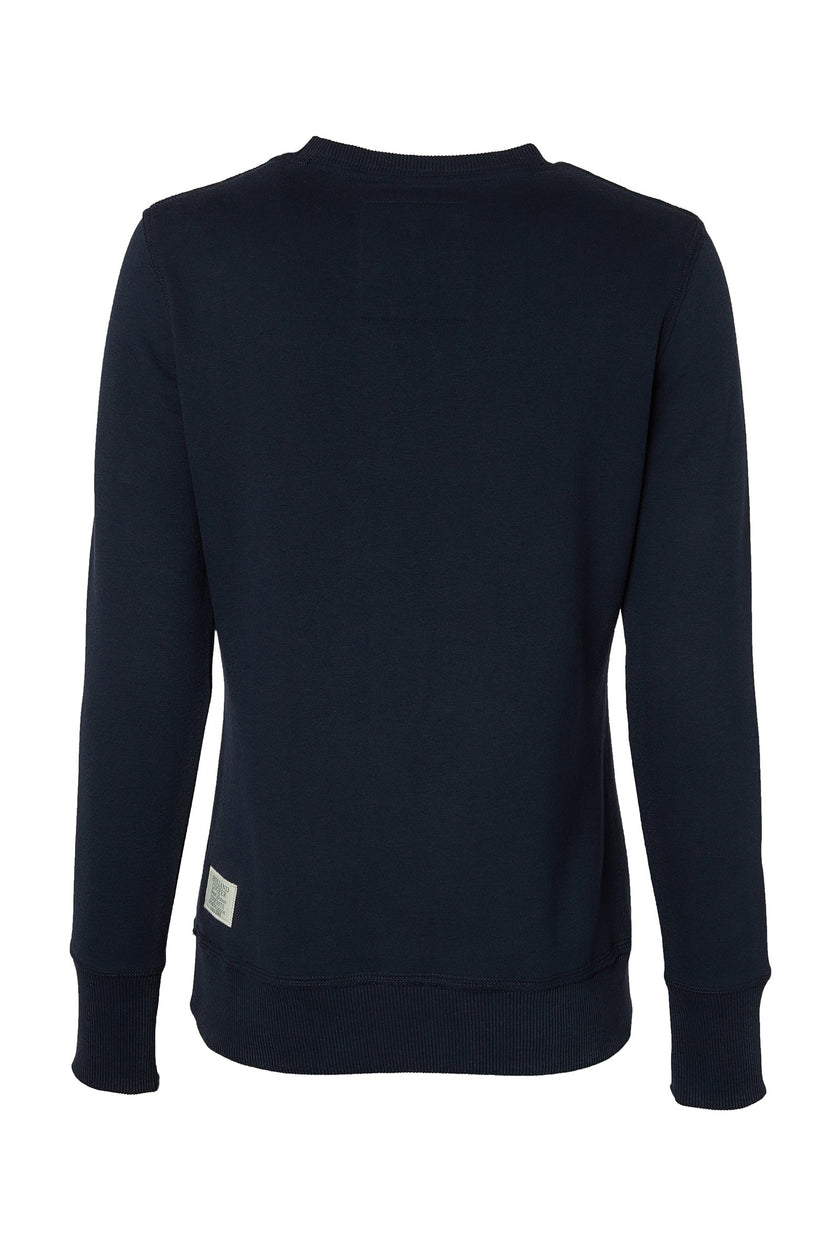 Monogram Crew Neck Sweat (Ink Navy)