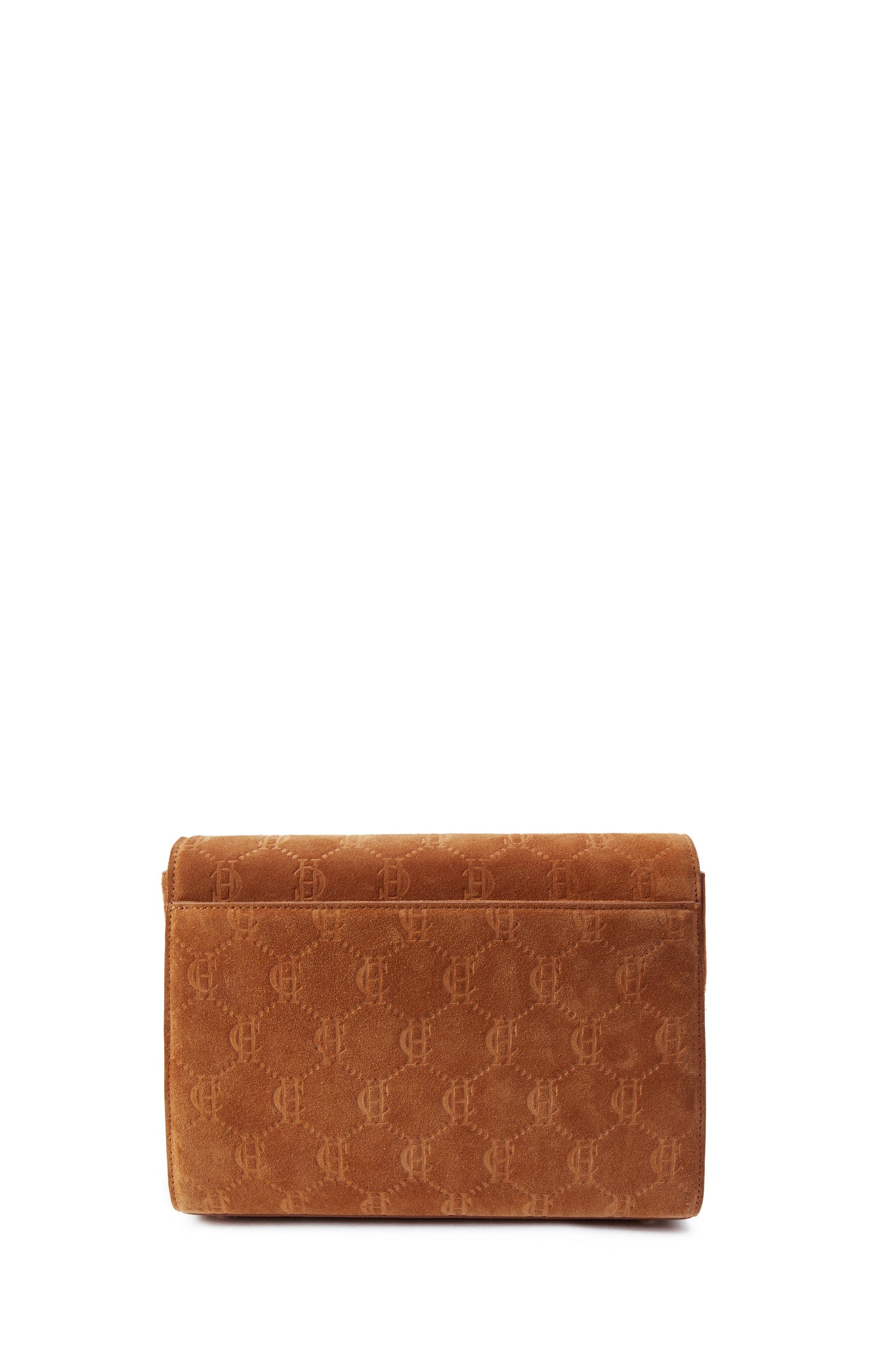 Monogram Bag (Cognac Suede Monogram)