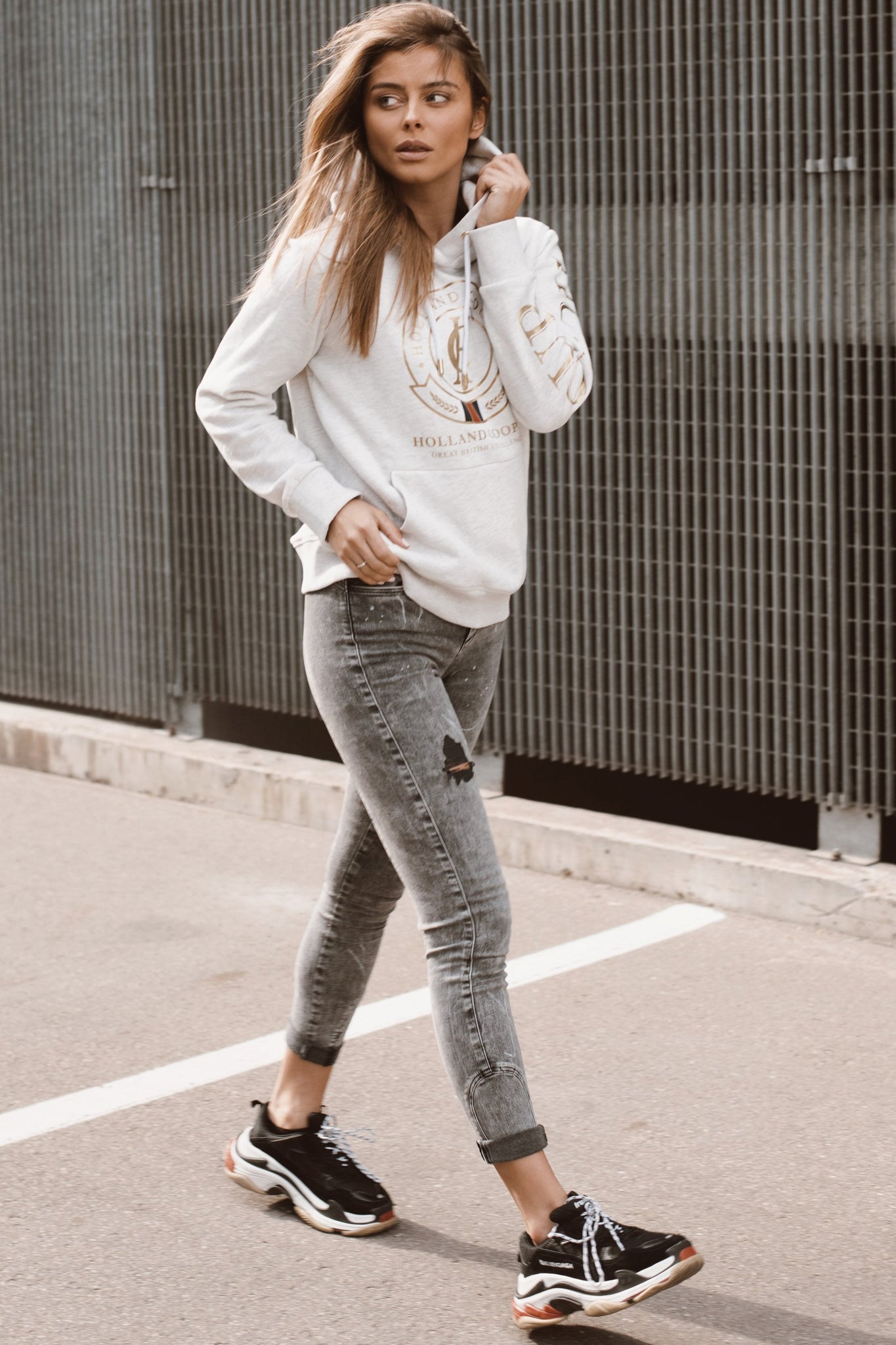 HC Heritage Hoodie (Ice Grey)