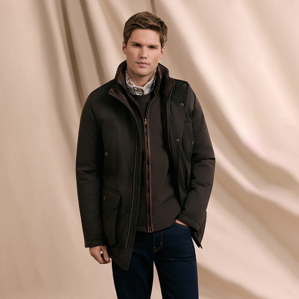 Double Breasted Coat (Soft Black) – Holland Cooper US