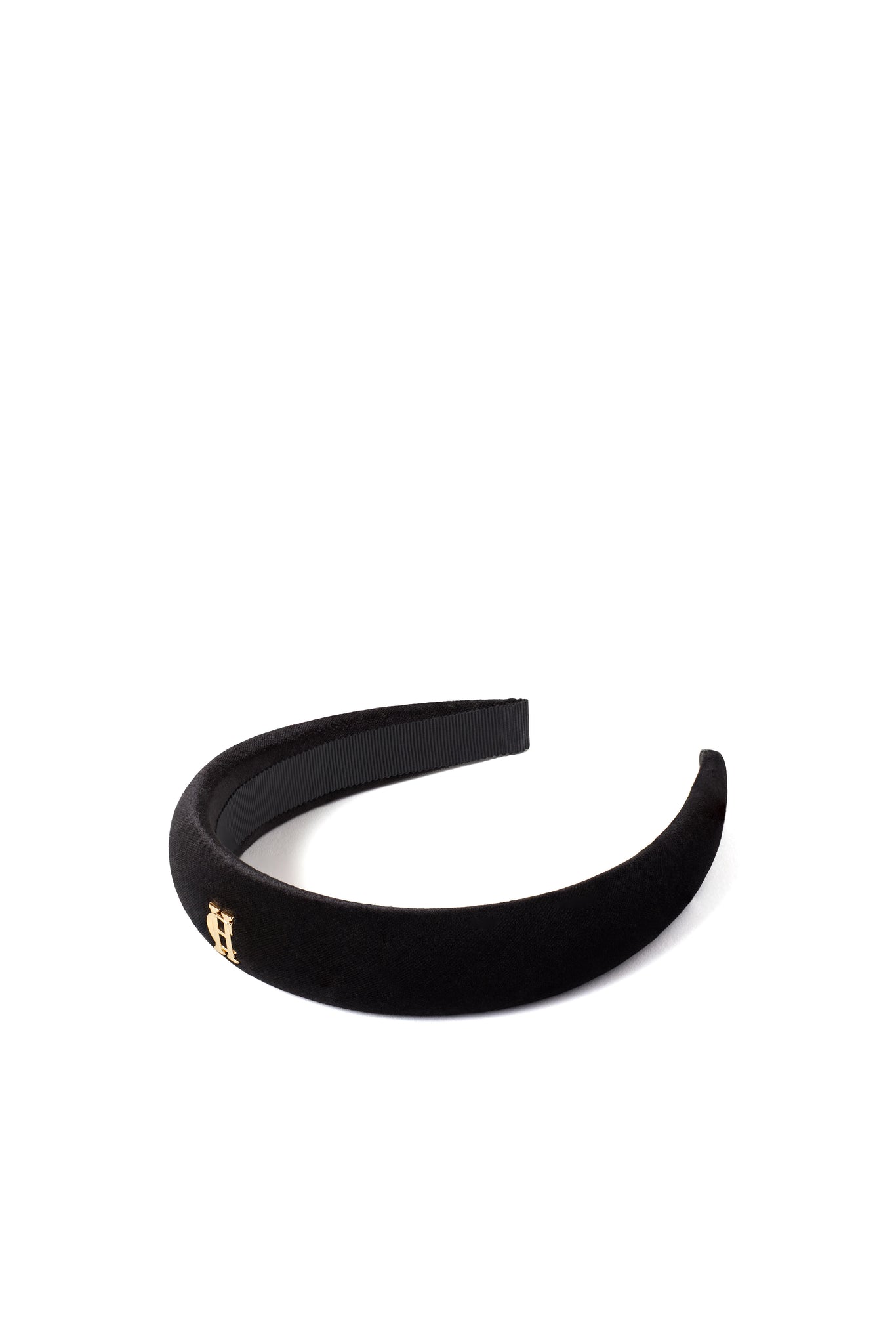 Narrow Headband (Black Velvet)