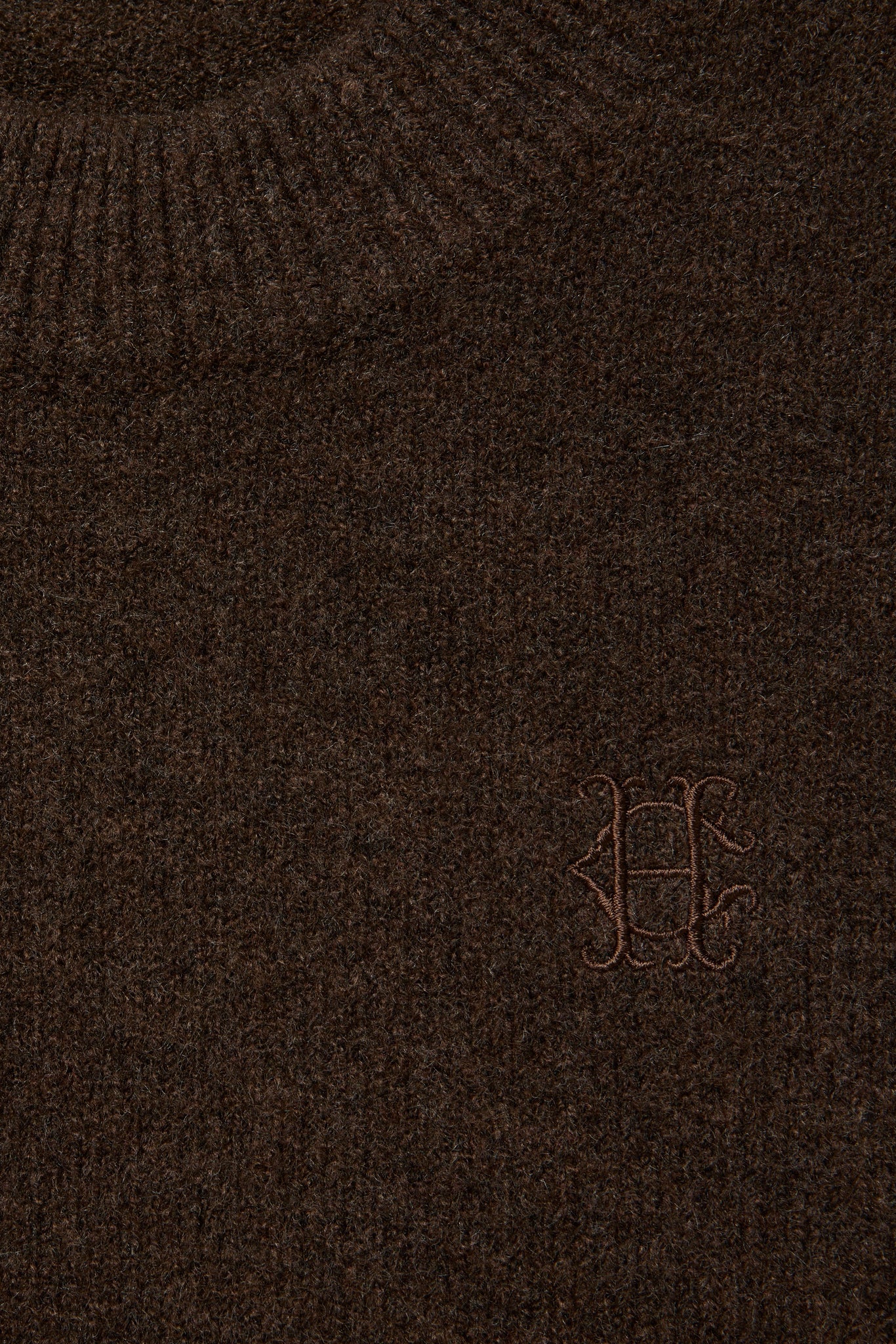 Nina Crew Neck Knit (Chocolate)