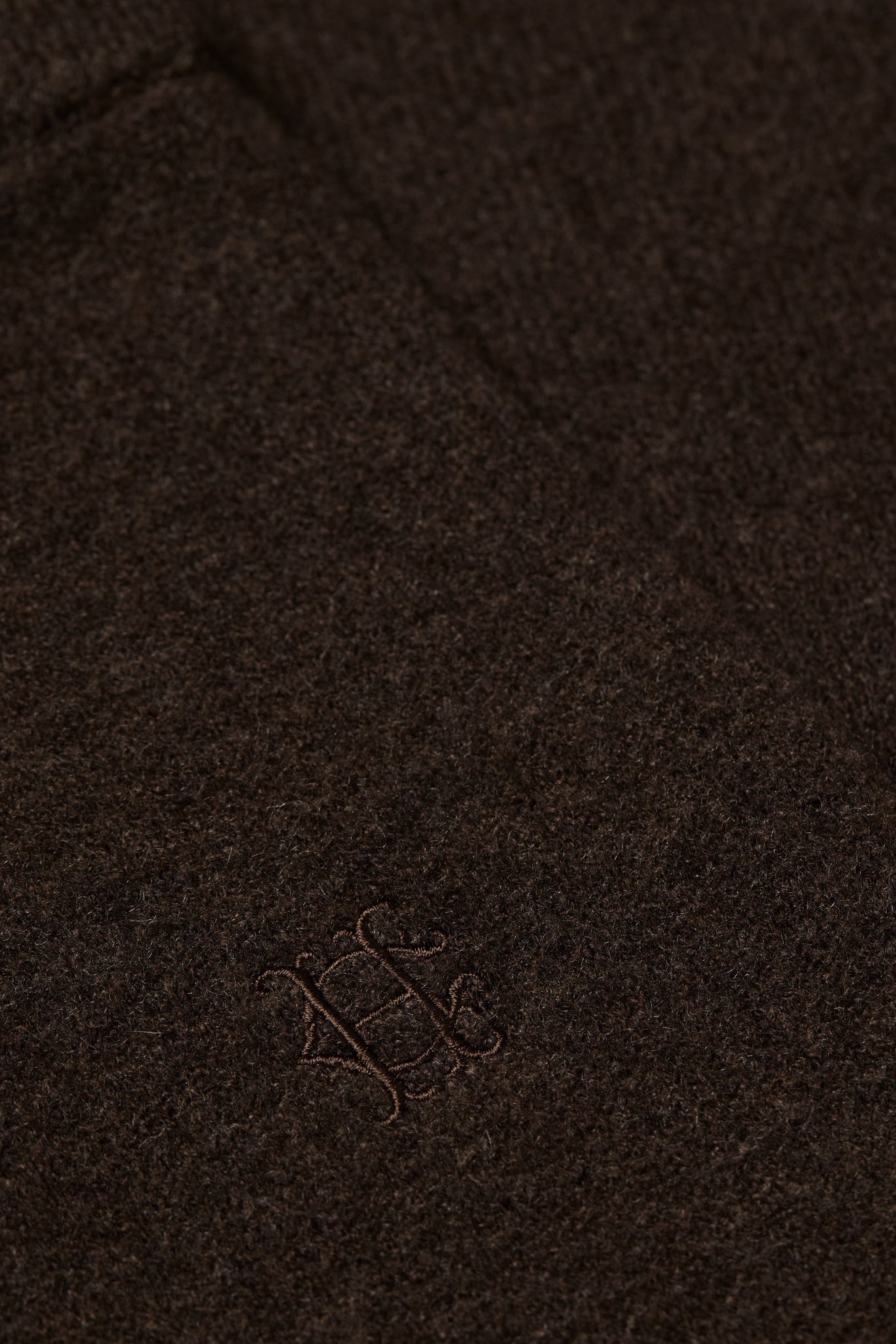 Nina Knitted Wide Leg Pant (Chocolate)