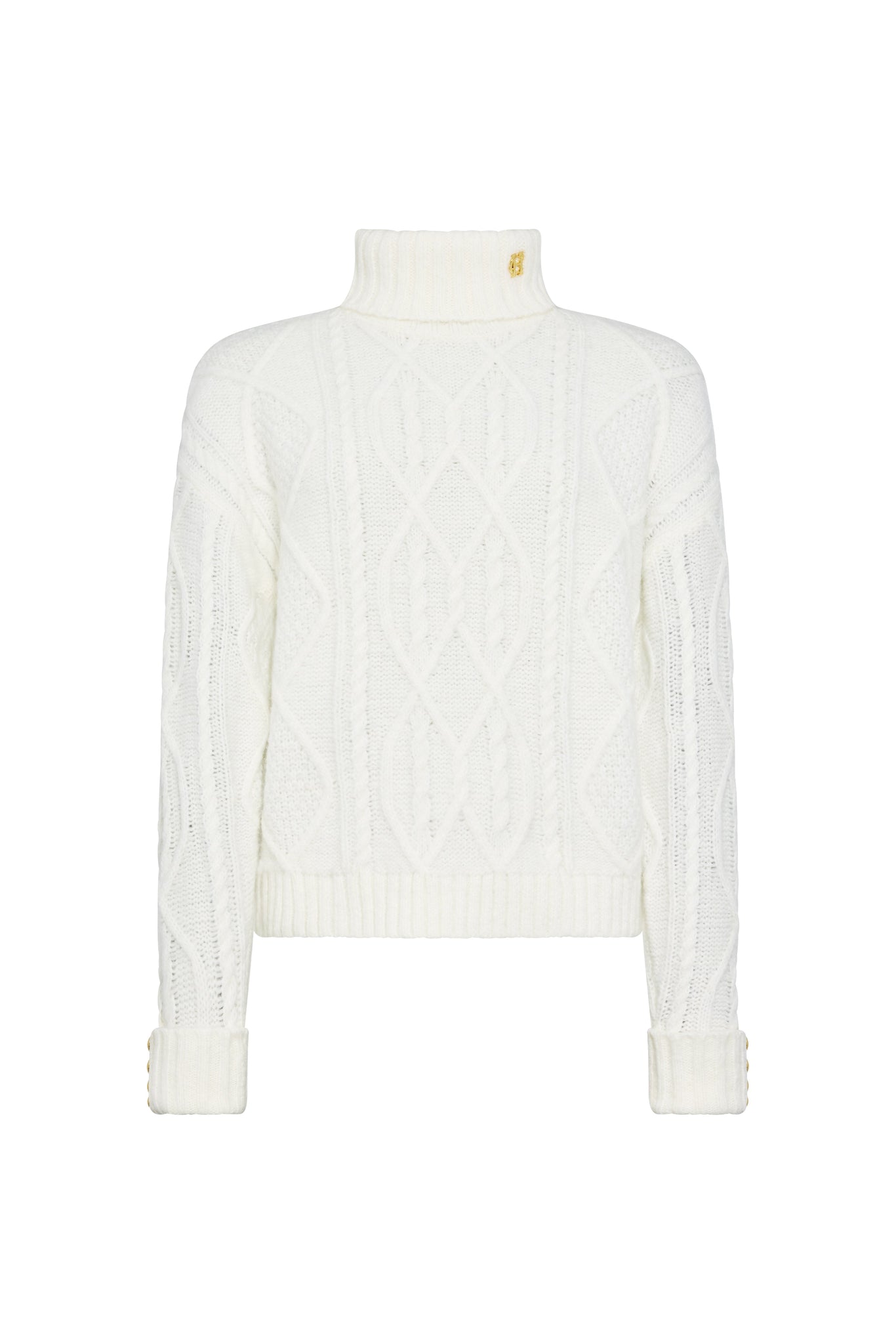 Noveli Roll Neck Knit (Natural)