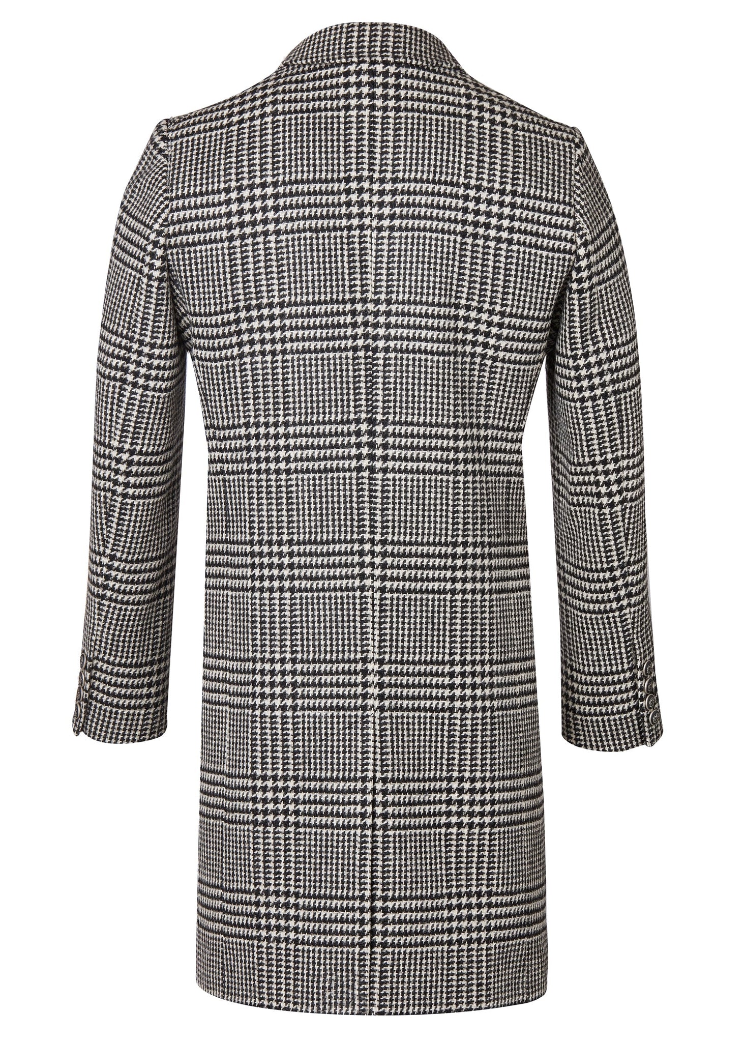 The Cheltenham Coat (Large Scale Prince of Wales Mono) - Boutique