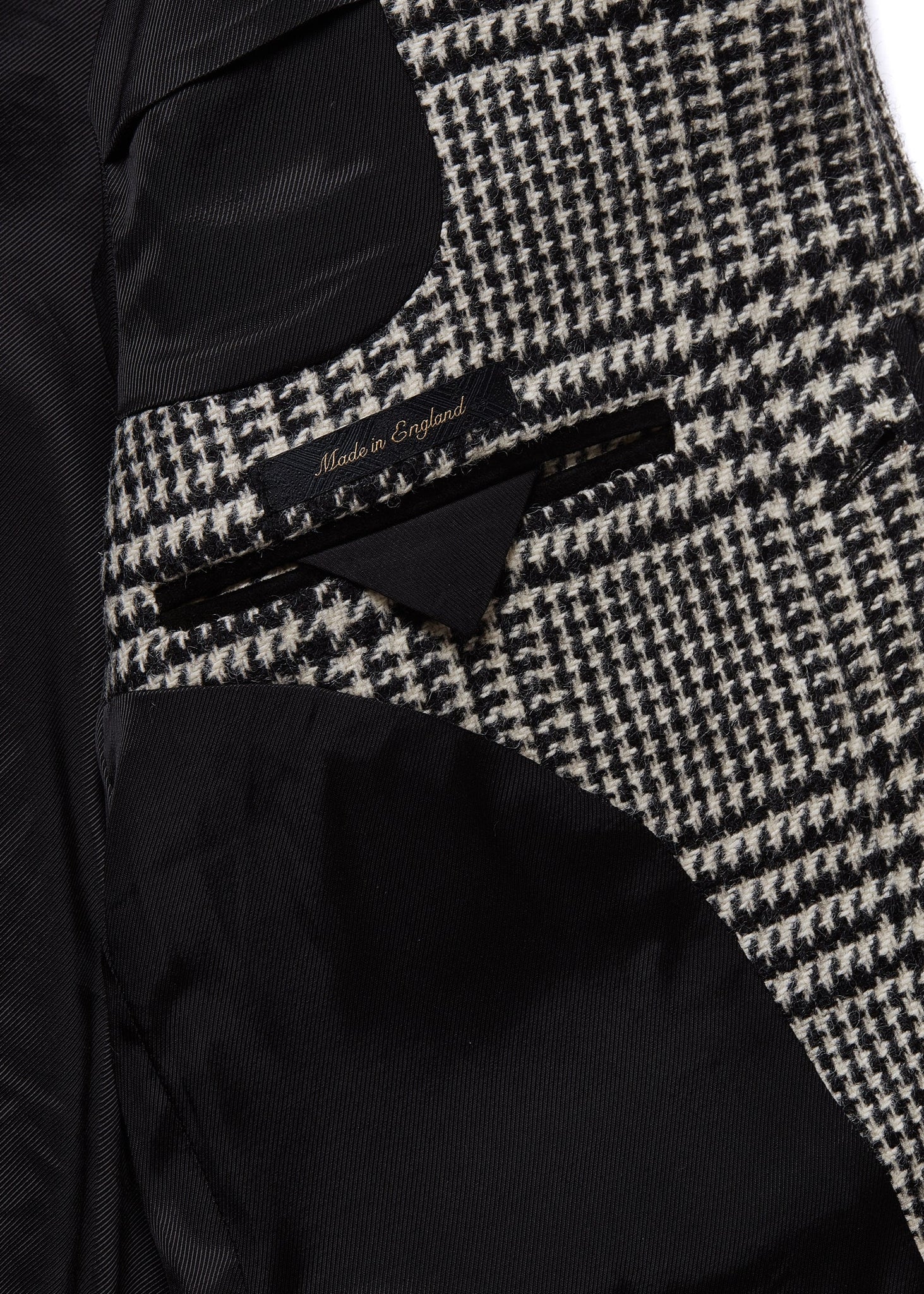 The Cheltenham Coat (Large Scale Prince of Wales Mono) - Boutique