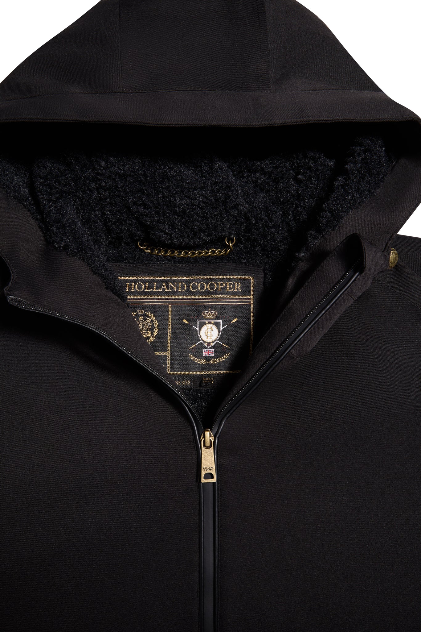 Men's One-Size Waterproof Coat (Black)