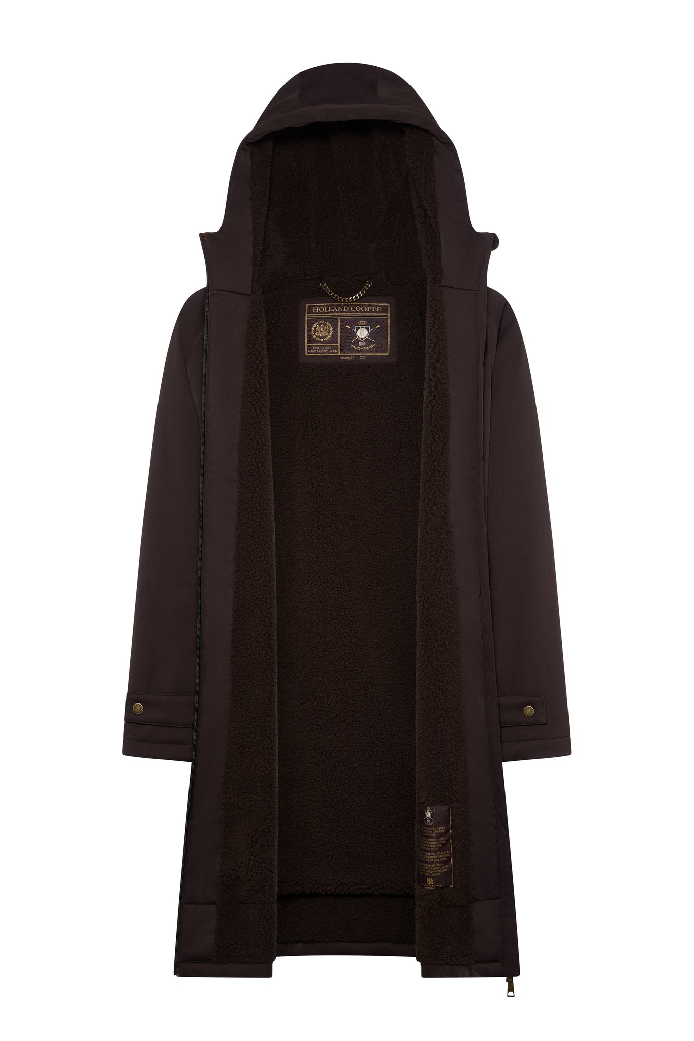 Men's One-Size Waterproof Coat (Chocolate)